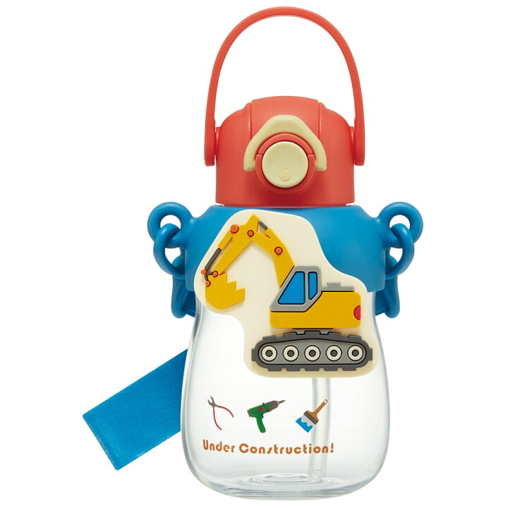 現貨🇯🇵Skater 大容量吸管水樽 650ml 工程車