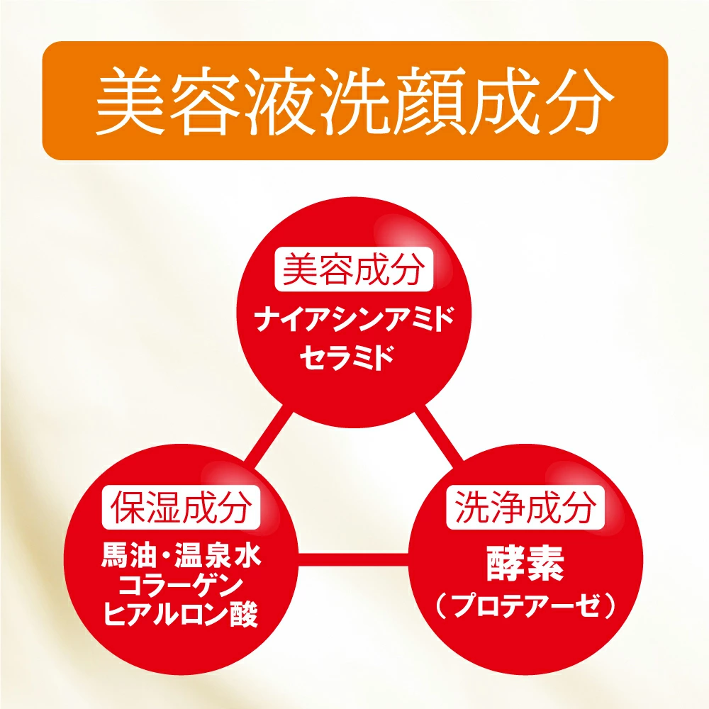 日本製 Gabai Yoka 馬油泡沫潔面乳 200ml｜無添加升級 Face Wash