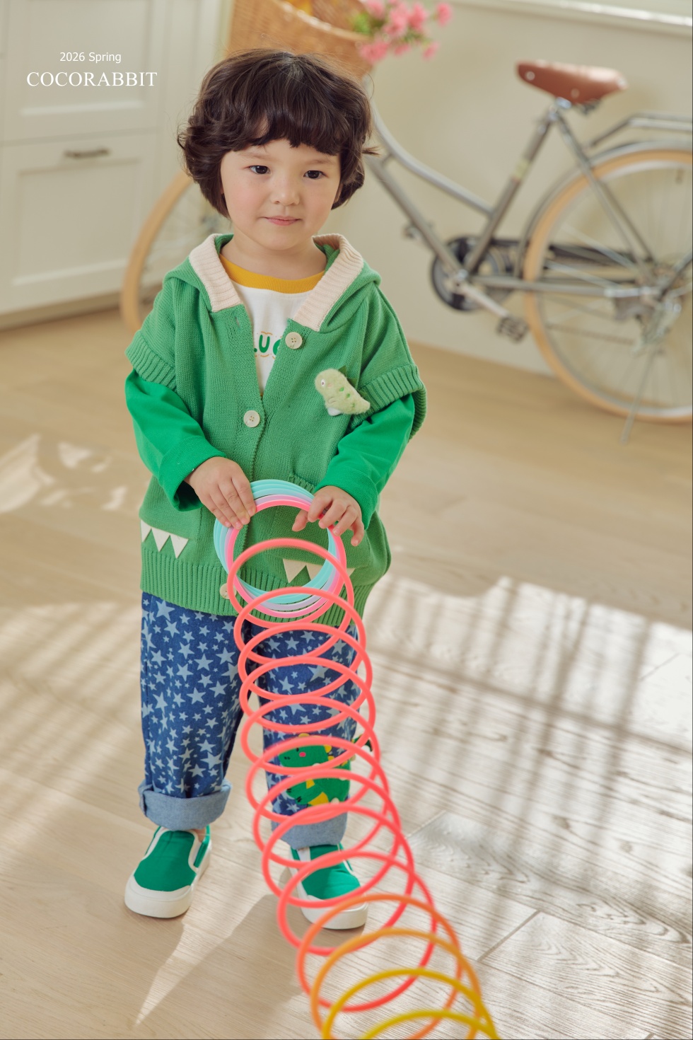 恐龍針織背心 (內搭需另配)