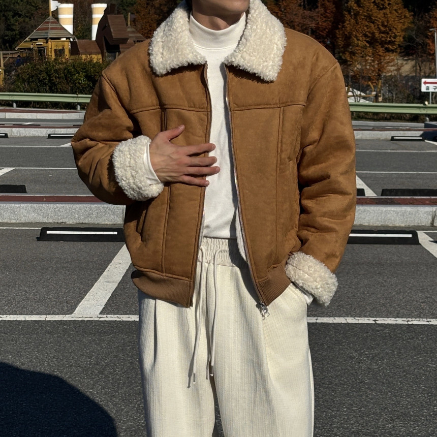 🇰🇷羊毛燈芯絨外套 Suede Mustang