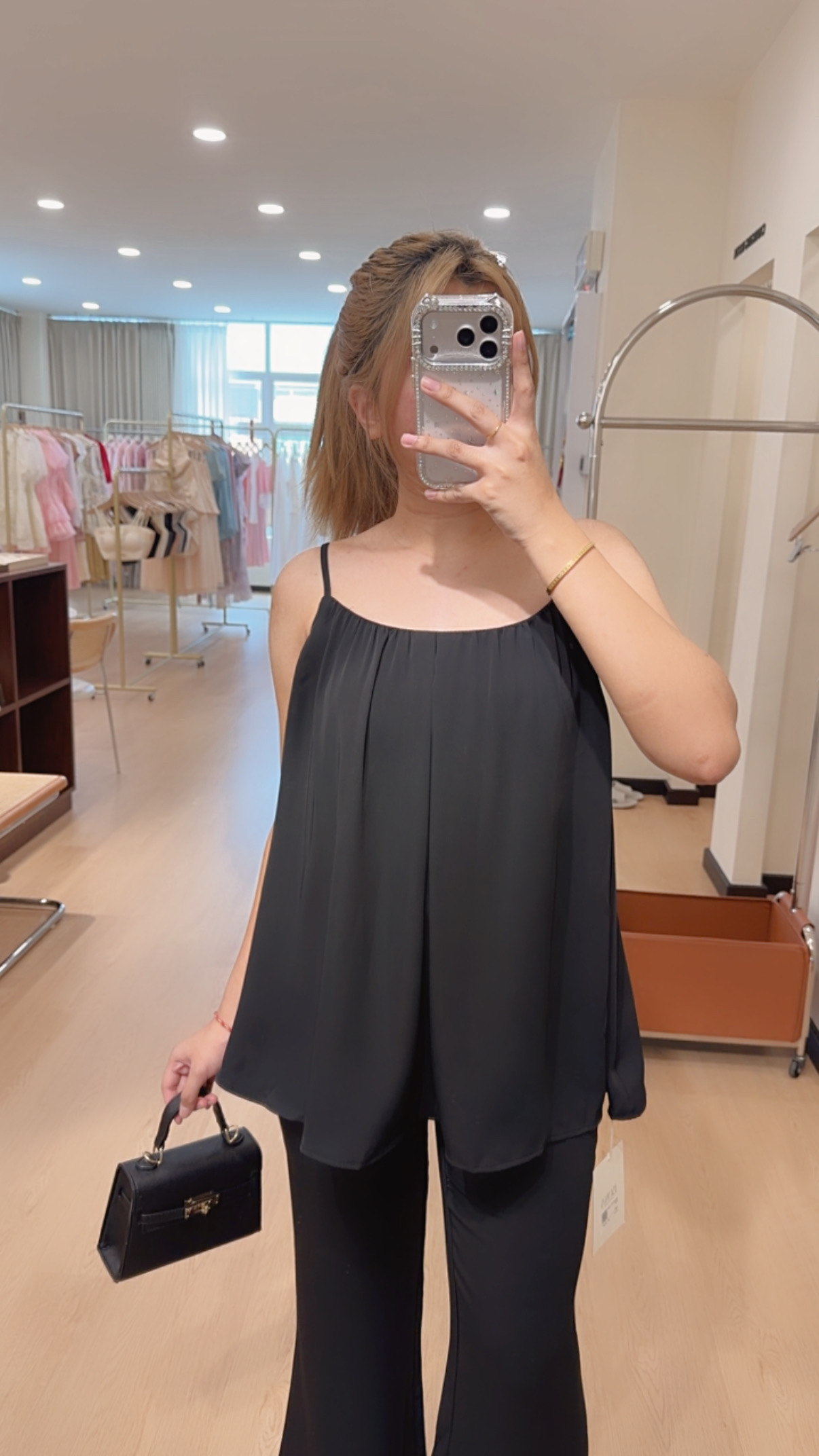 W8769吊带上衣两件套