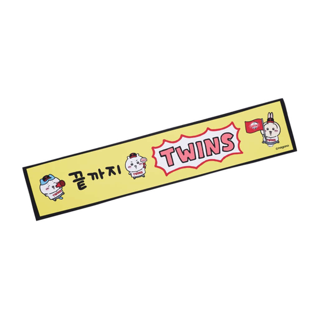 《Pre-Order》應援手巾｜韓國 Chiikawa 吉伊卡哇 X LG Twins 棒球隊商品 (26CKW17-P)