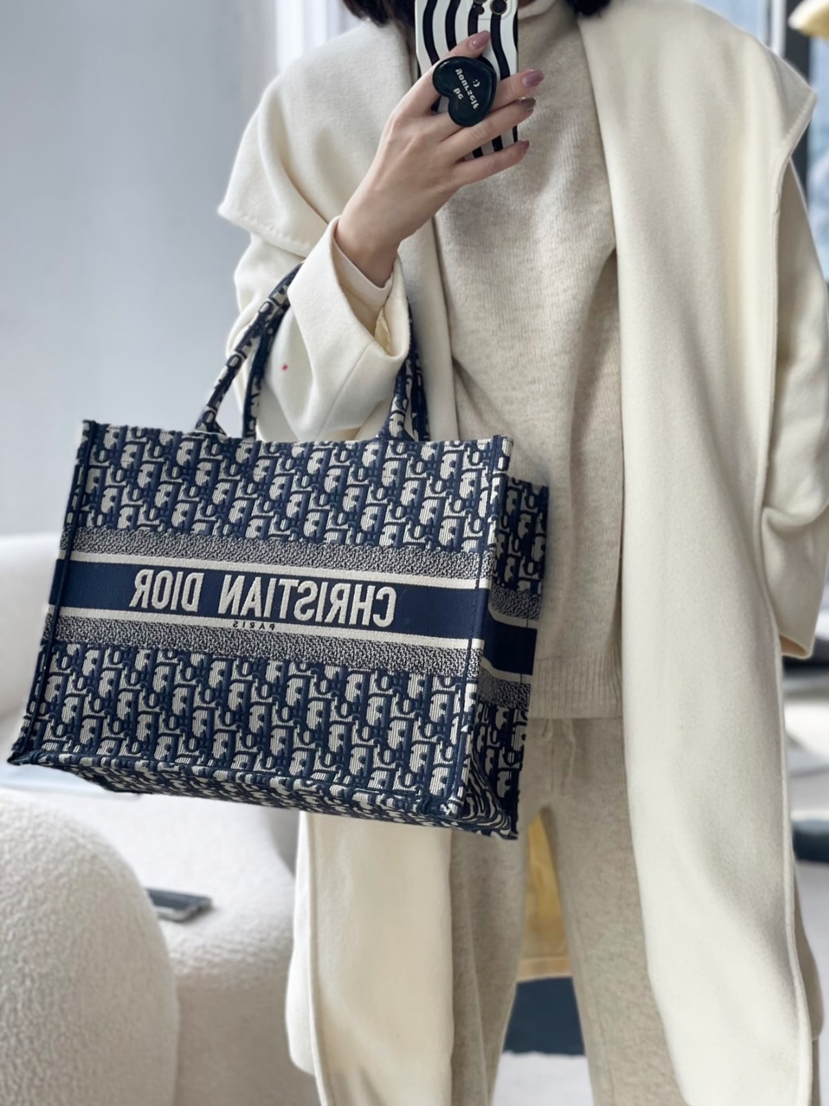Dior👜 PRE OWNED 🛍️book tote 有單有塵袋💙 
