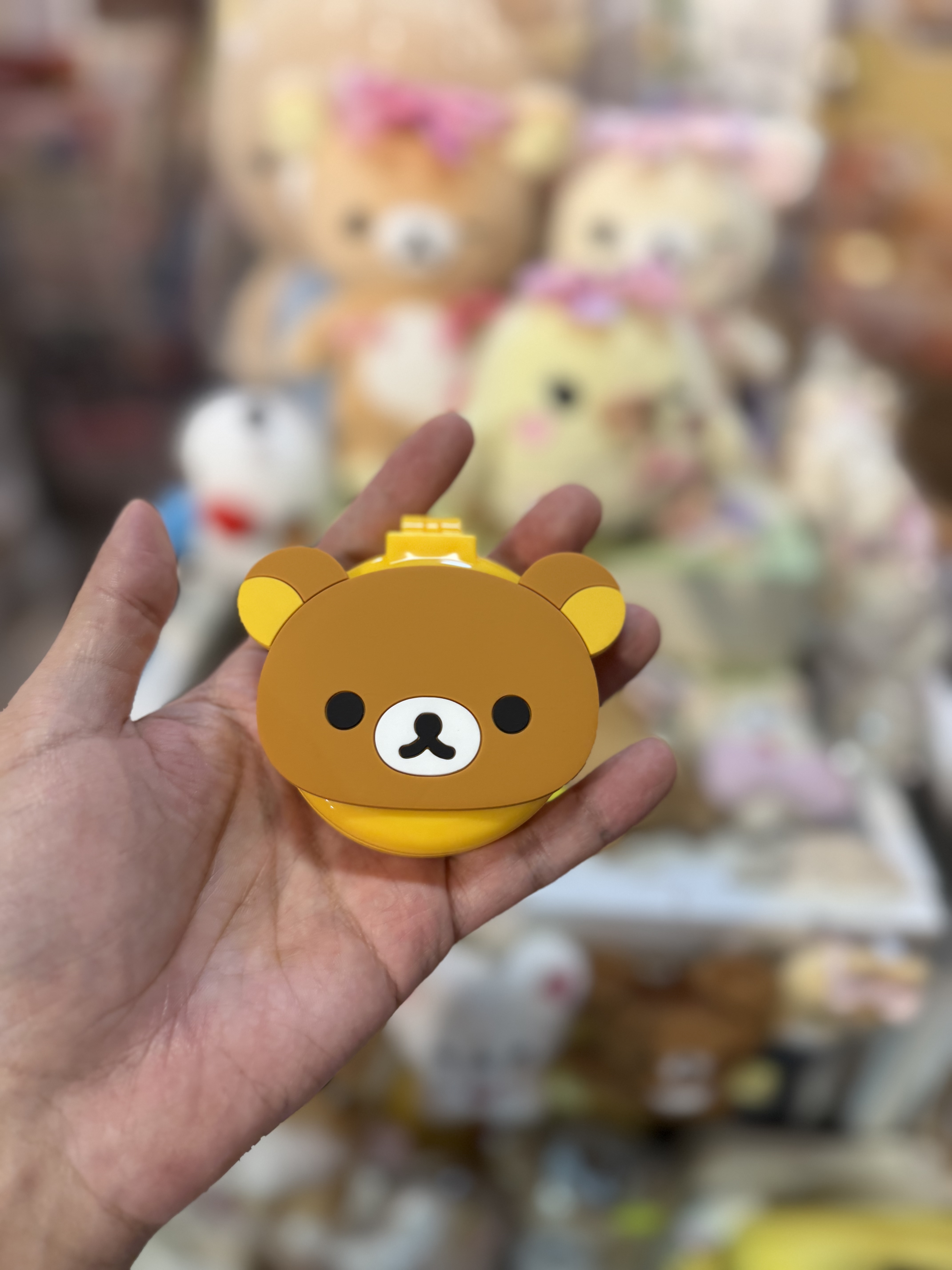 《現貨》全新rilakkuma輕便梳連鏡