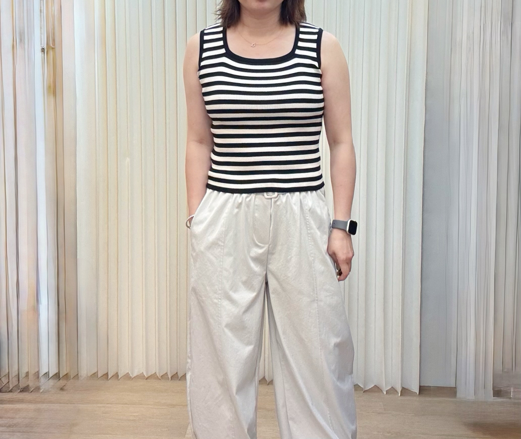 韓國U領針織背心 M585 04Pe58160