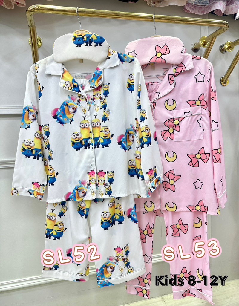 泰國直送真絲睡衣 兒童版