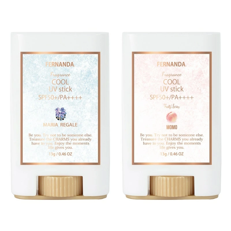 日本製 Fernanda 香氛絲滑保濕防曬棒 SPF50+ PA++++ 13g