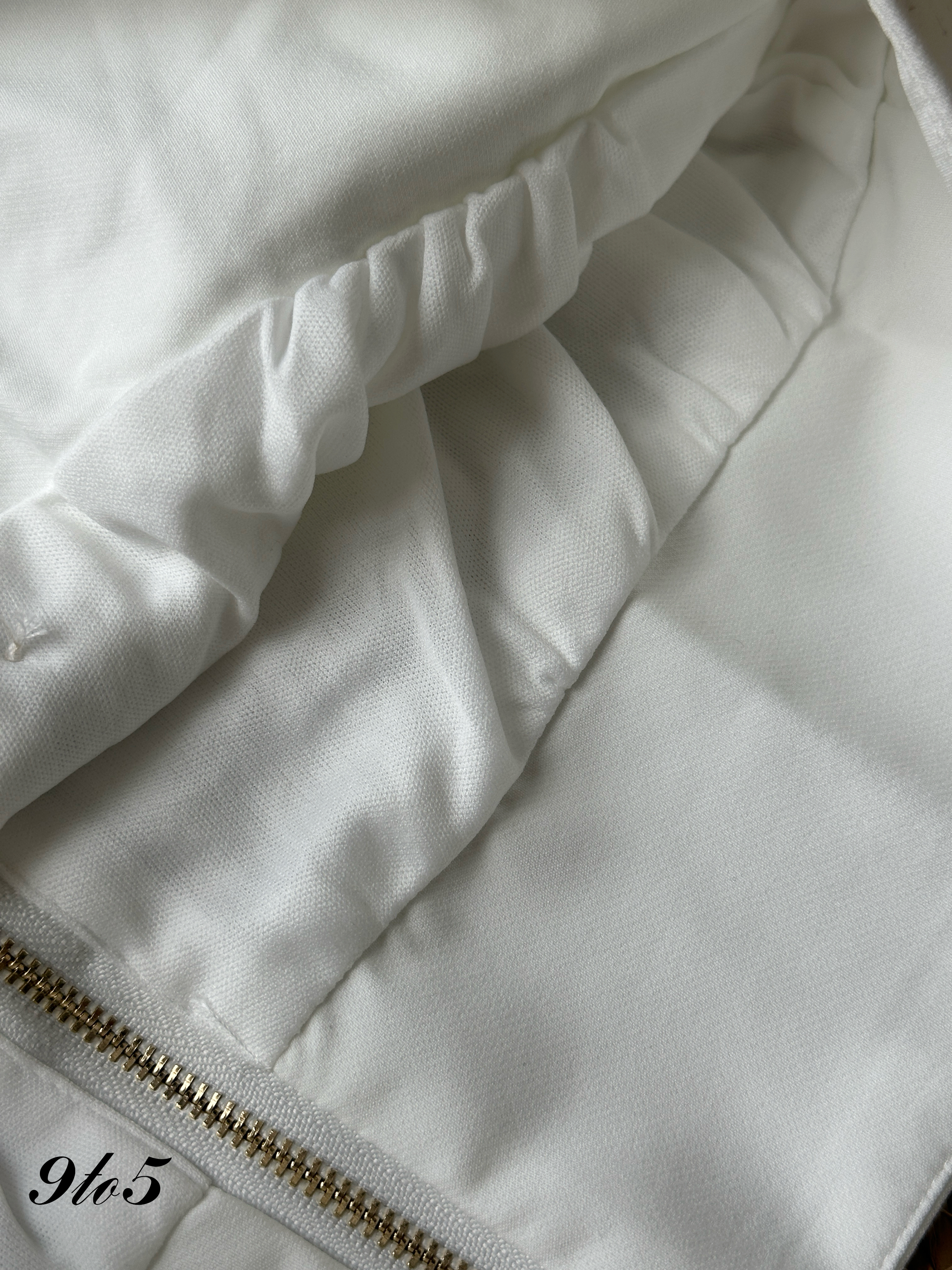 T4097 Puff Sleeve Lace Top - 3 Colors 