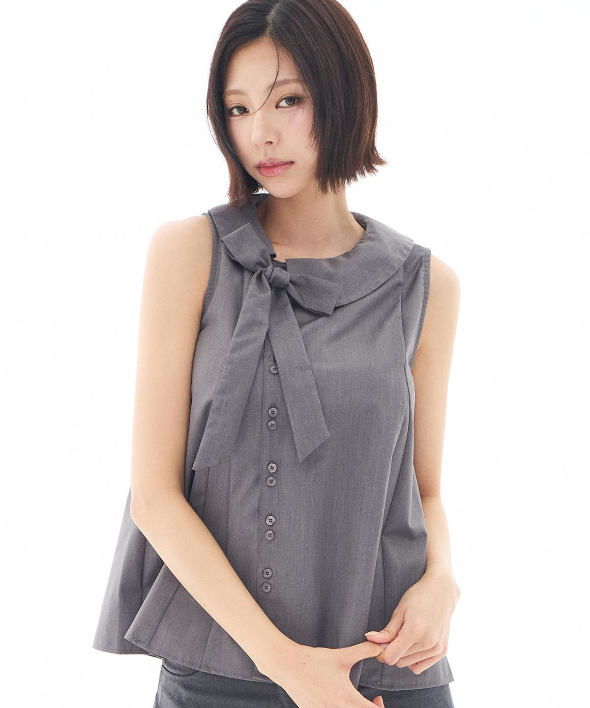 🇰🇷訂購｜ILLIGO 26SS｜高恩's Pick｜Rope flare blouse 4色 