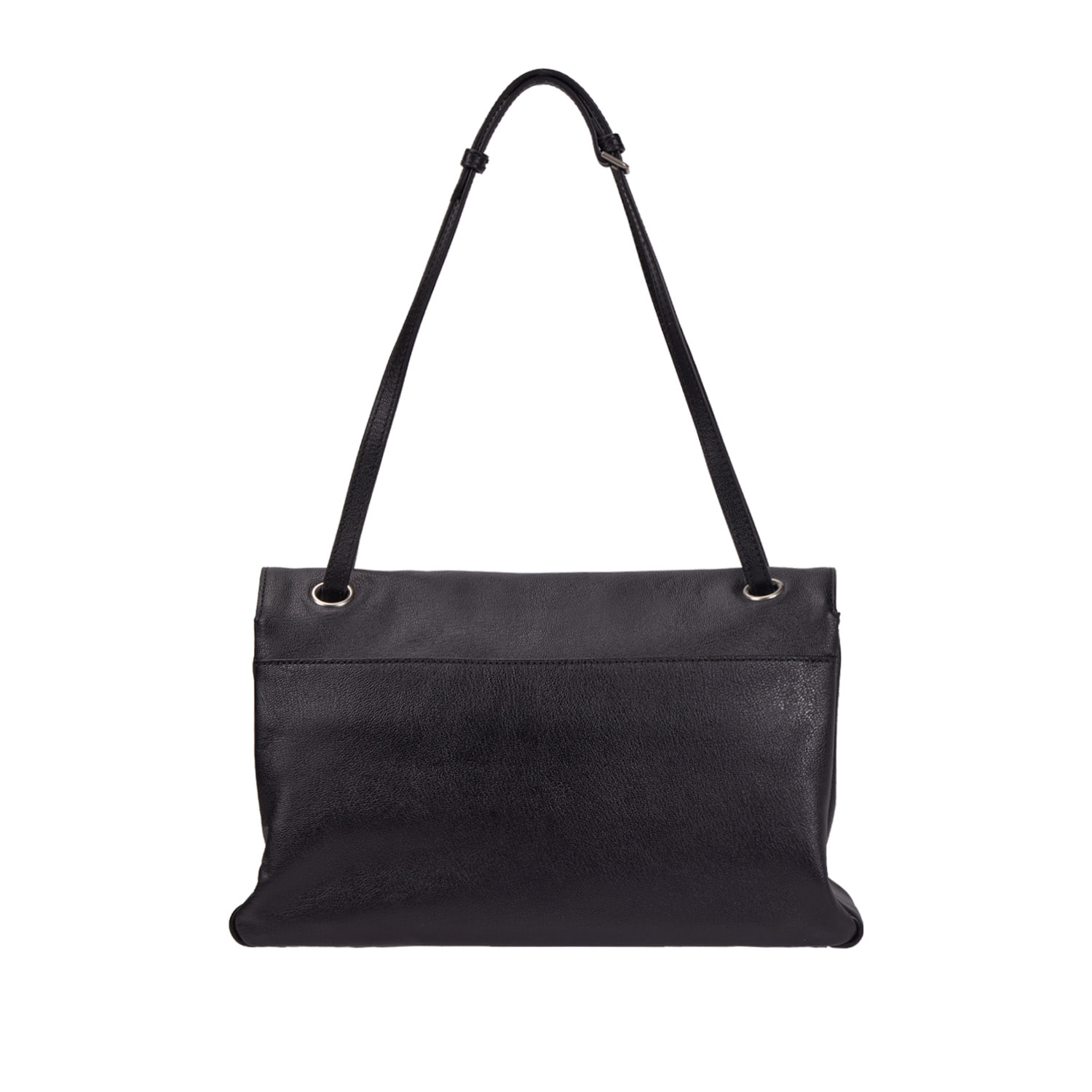 VUNQUE Toque Soft Baguette Shoulder Large 多功能軟皮法棍肩背包 [Black]