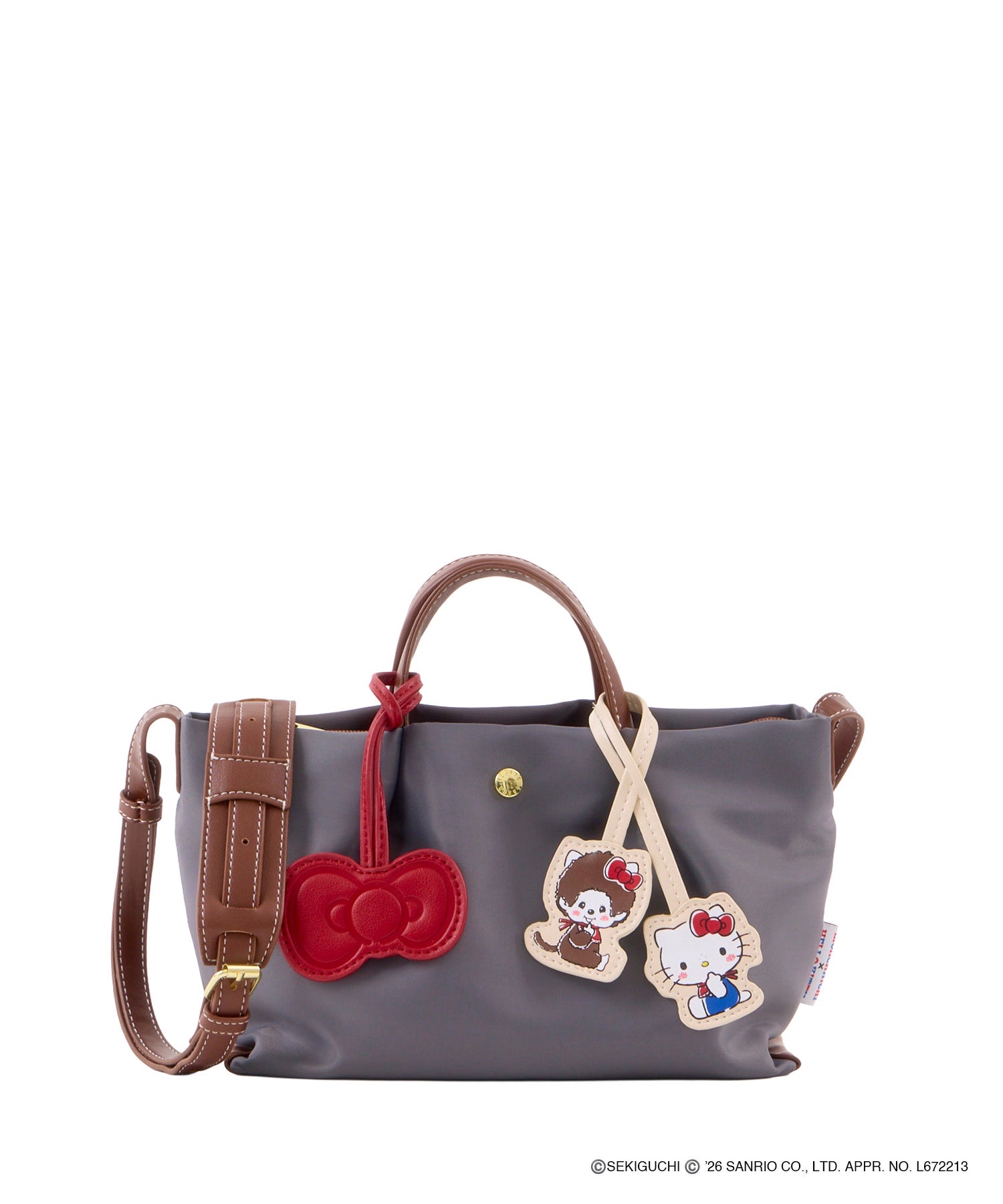 🎀【預訂】Monchhichi × Hello Kitty Charm mini bag G
