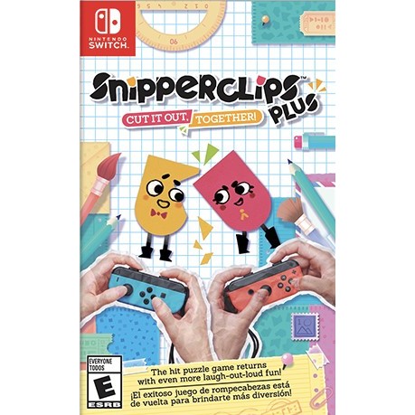 (🔥FLASH SALE🔥) Snipperclips Cut It Out Together (Nintendo Switch) Digital Download