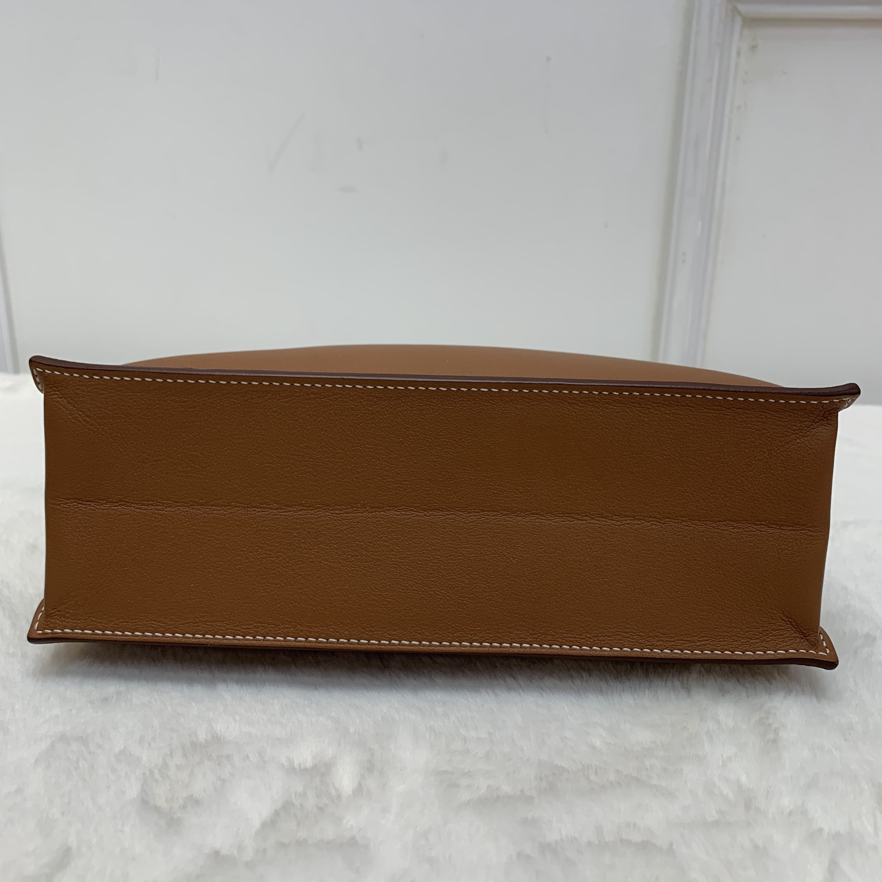 Hermes Kelly danse 金棕色配銀扣