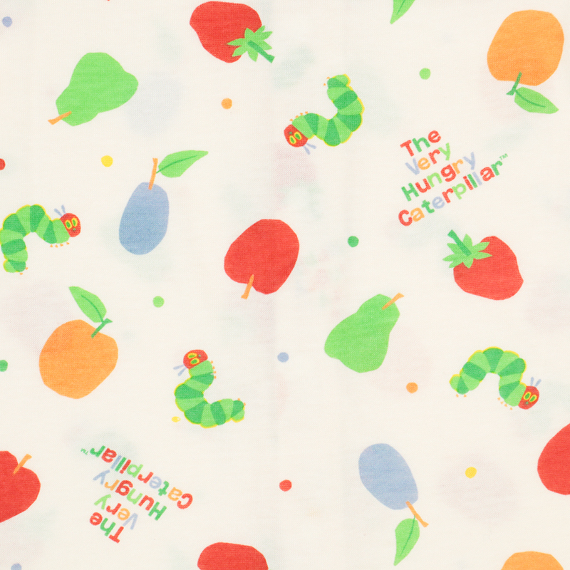 🇯🇵預訂 日本直送🇯🇵好餓的毛毛蟲滿印象牙色短袖連身服