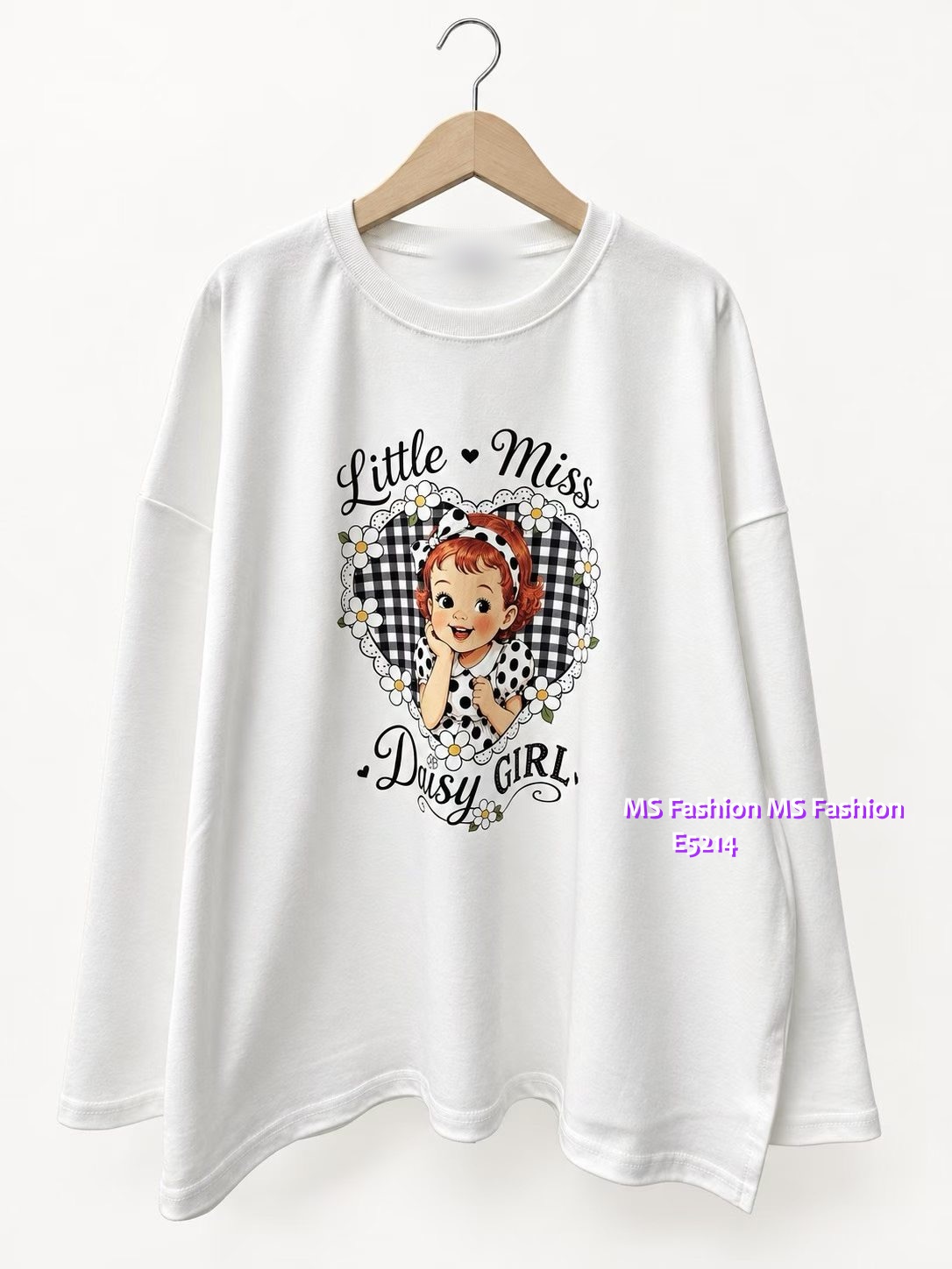 E5214 可愛女仔tee