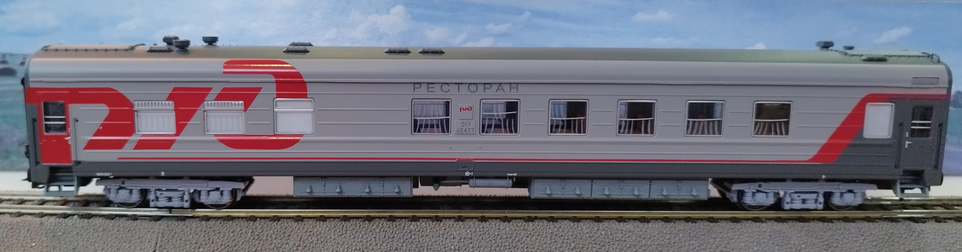 RZD 俄鐵 Russia Railway 6節套HO by Heris
