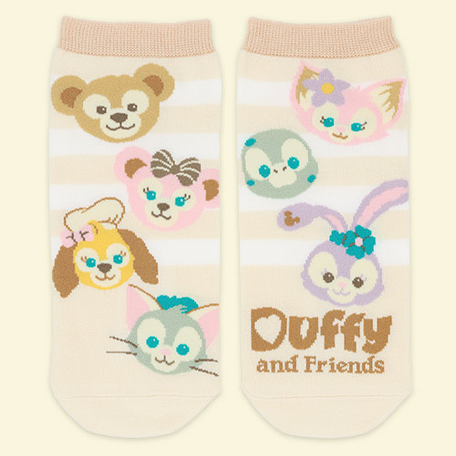 【預訂】TDR Duffy & Friends - 22-25cm socks set