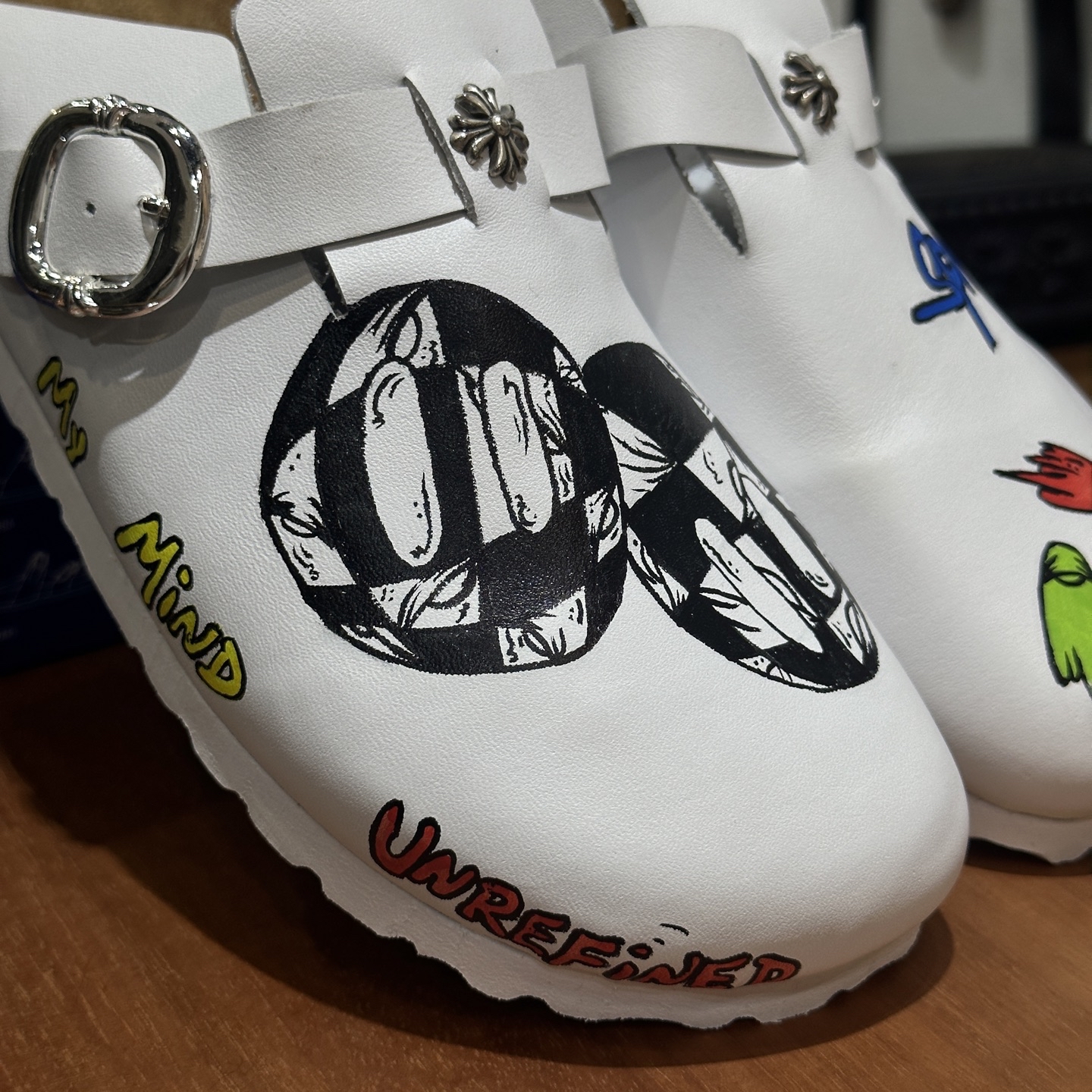 Chrome hearts x Birkenstock