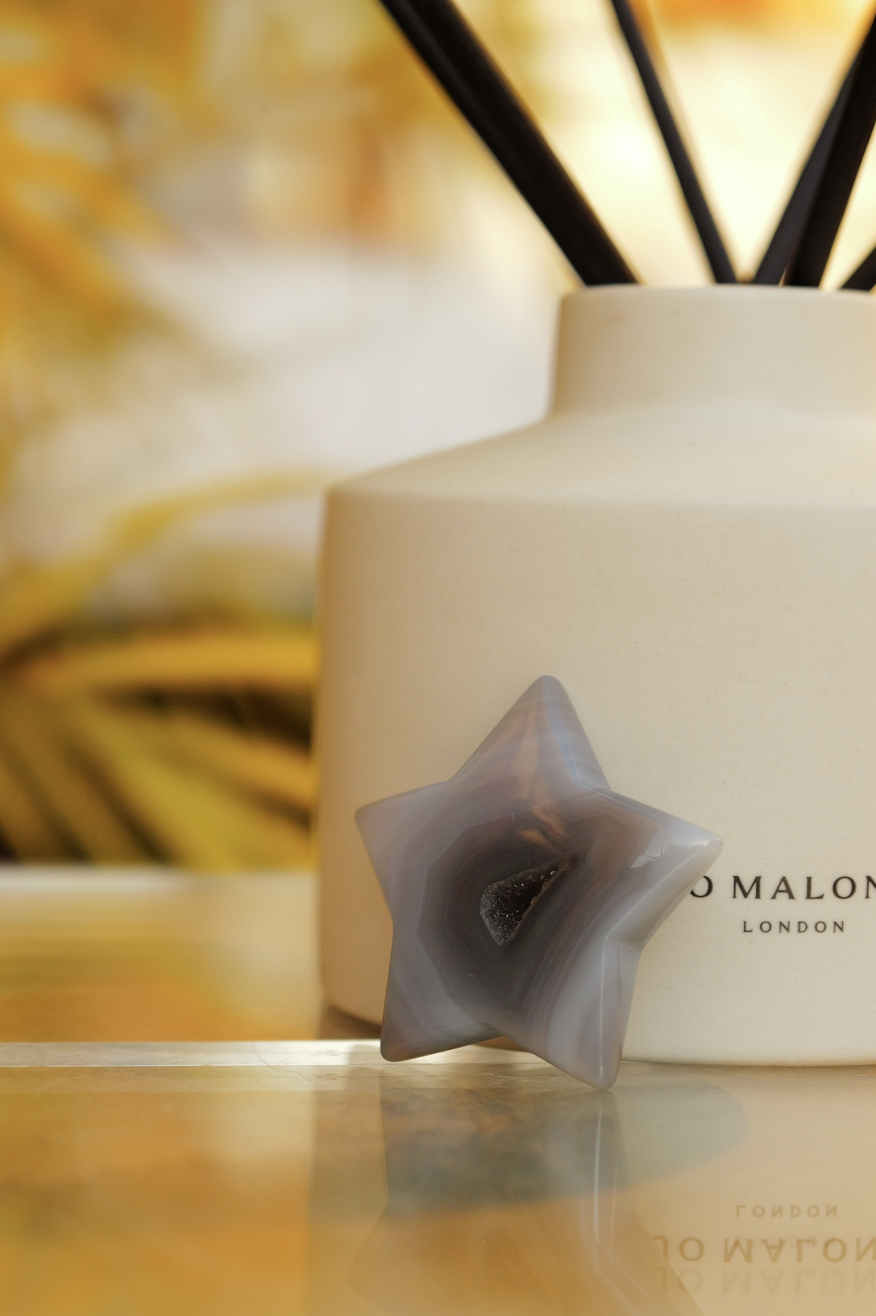 ༒5.1cm小星星晶牙瑪瑙擺件 ༒ AG.1302H1MGM3-RA27*5A-