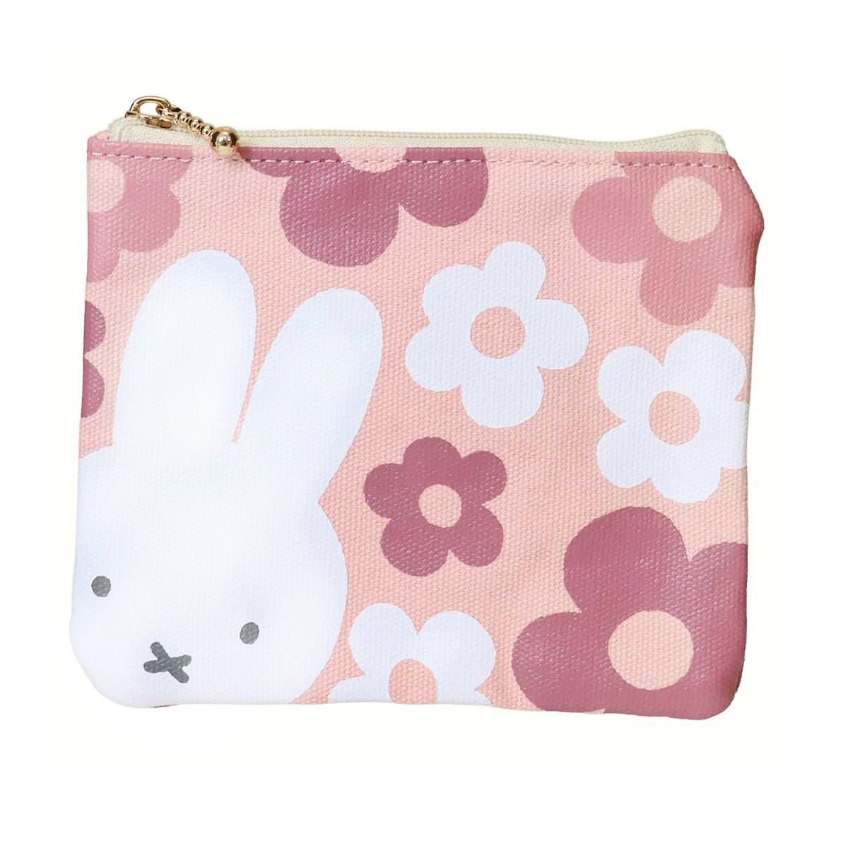 現貨｜Miffy BRUNA BIG FLOWER 日版 收納袋 (MIFF-274A Pink)