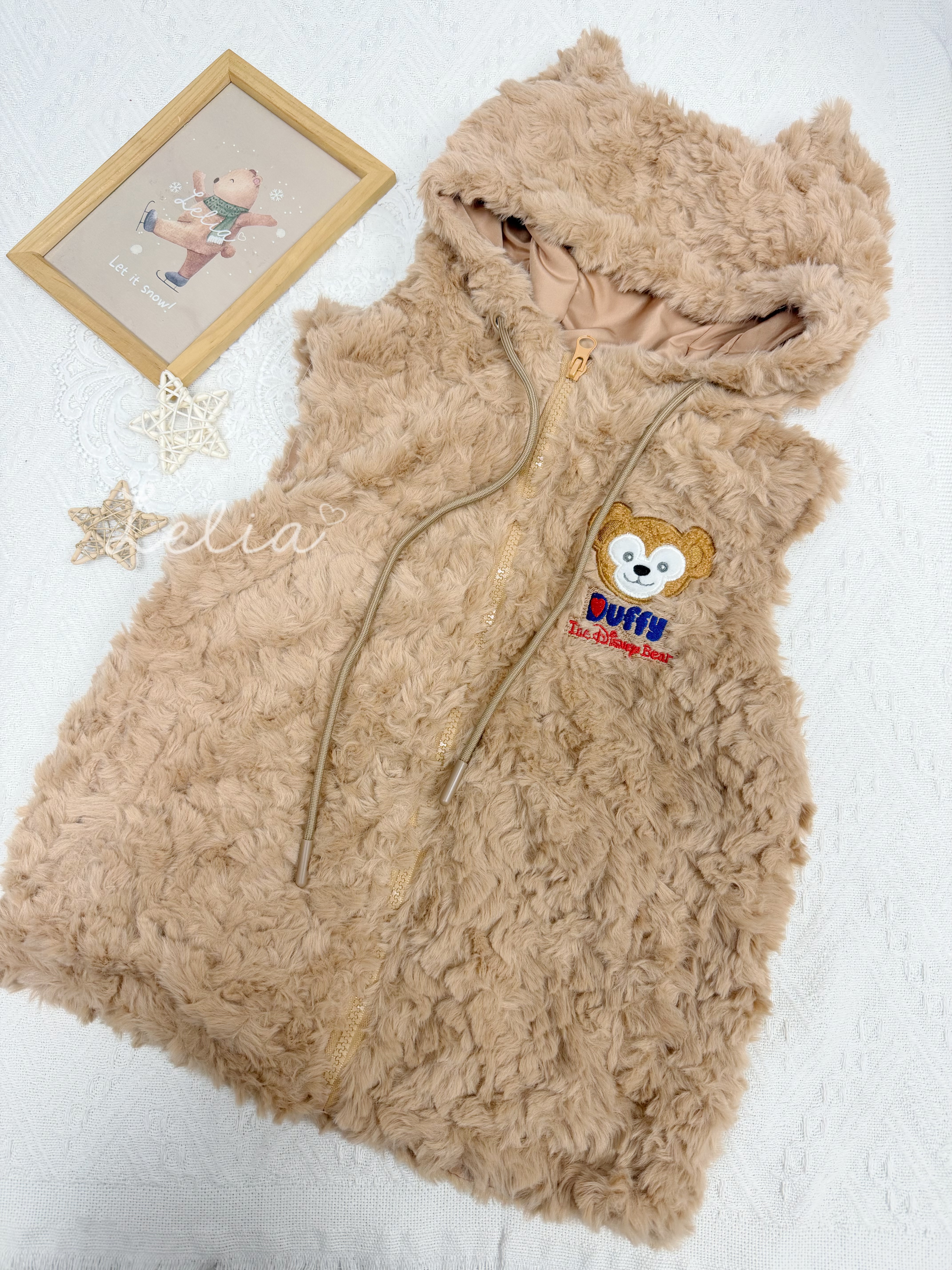 ▫️部分現貨▫️Duffy and friends毛毛背心