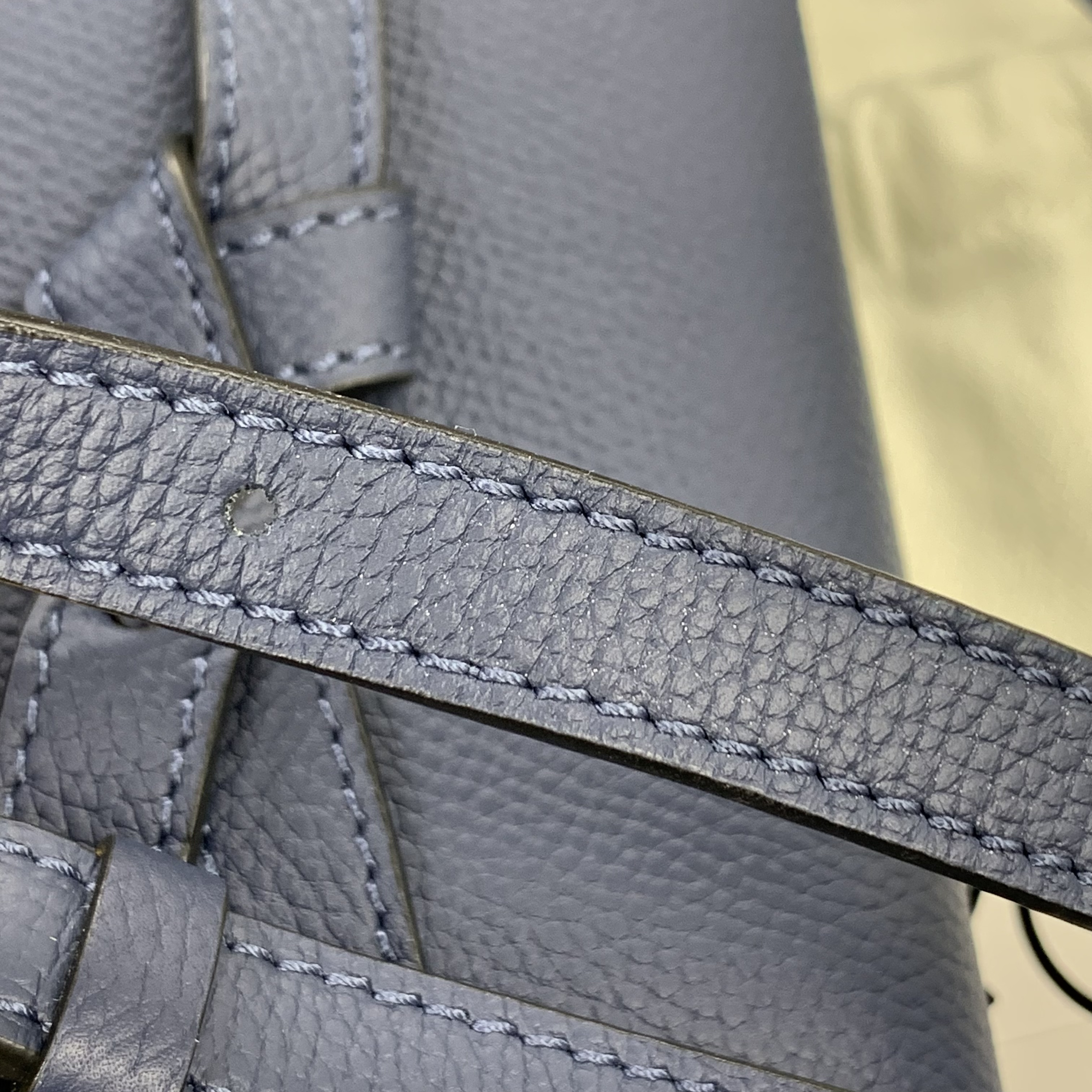 💙Loewe荔枝紋深海藍Mini Gate