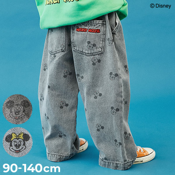 🆕【⭐訂購⭐】🌀 🇯🇵 日本直送 #Disney 復古設計 全印花牛仔長褲［2款選］🌀 [ELJA-0050][261105]