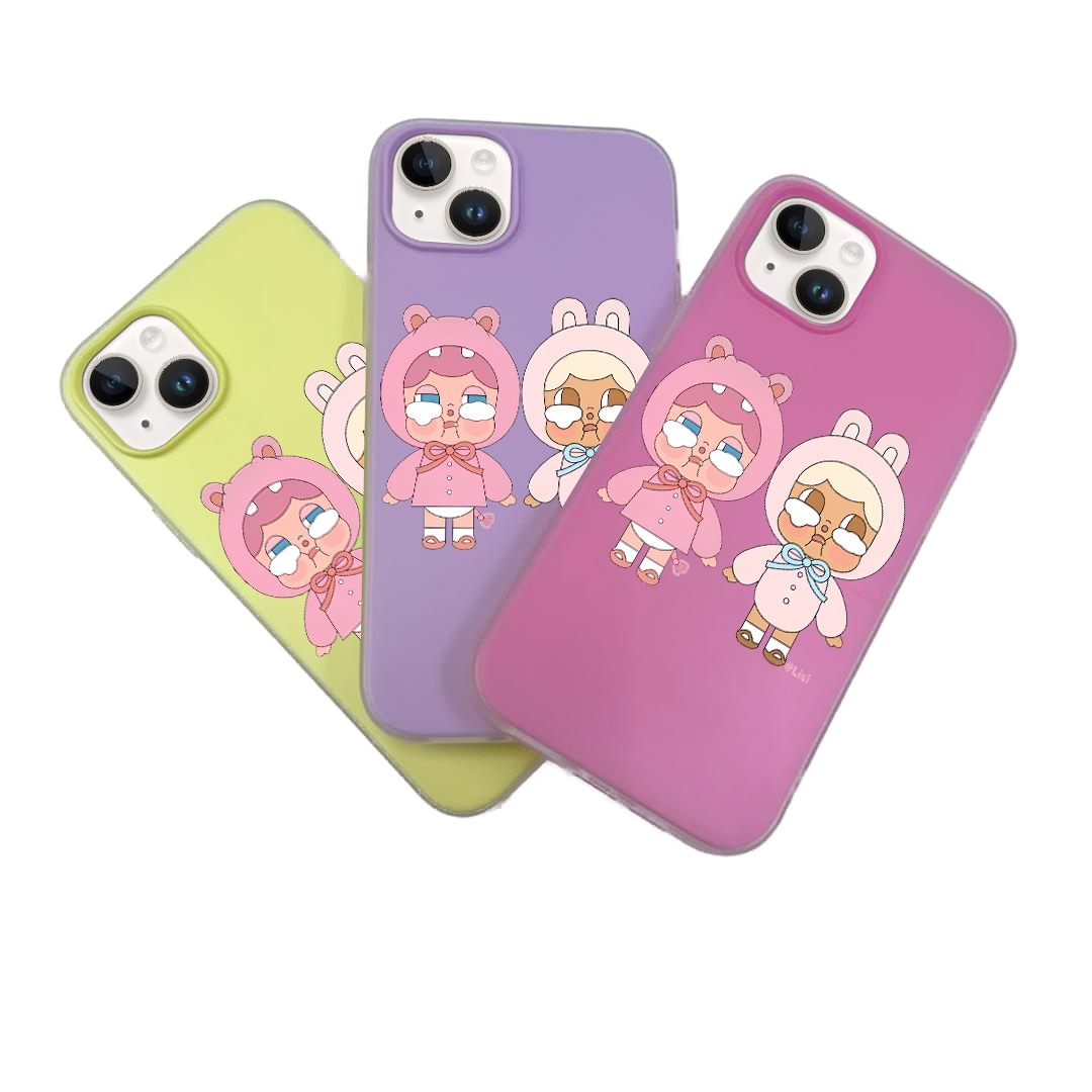 JELLY CASE PHONE FOR IPHONE - DESIGN CRYBABY A