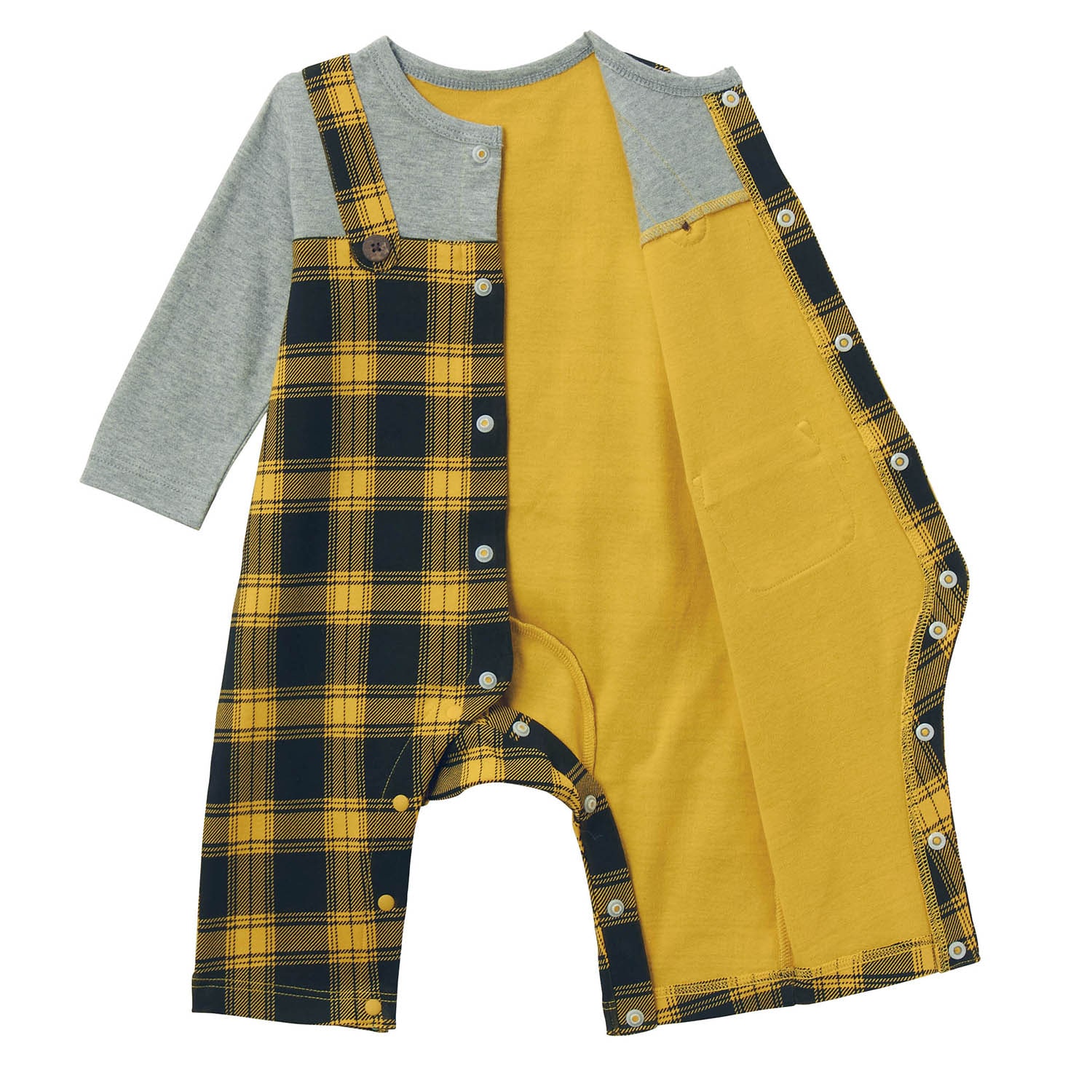 【⭐訂購⭐】🇯🇵日本直送 假2件長袖連身衣［3款選］🌀 [PLBA-0096] [260311]