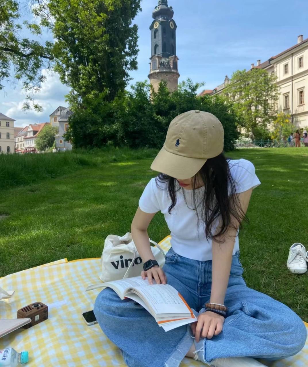 補貨~ 訂貨💖四季必備帽子 Polo Cap  卡其色