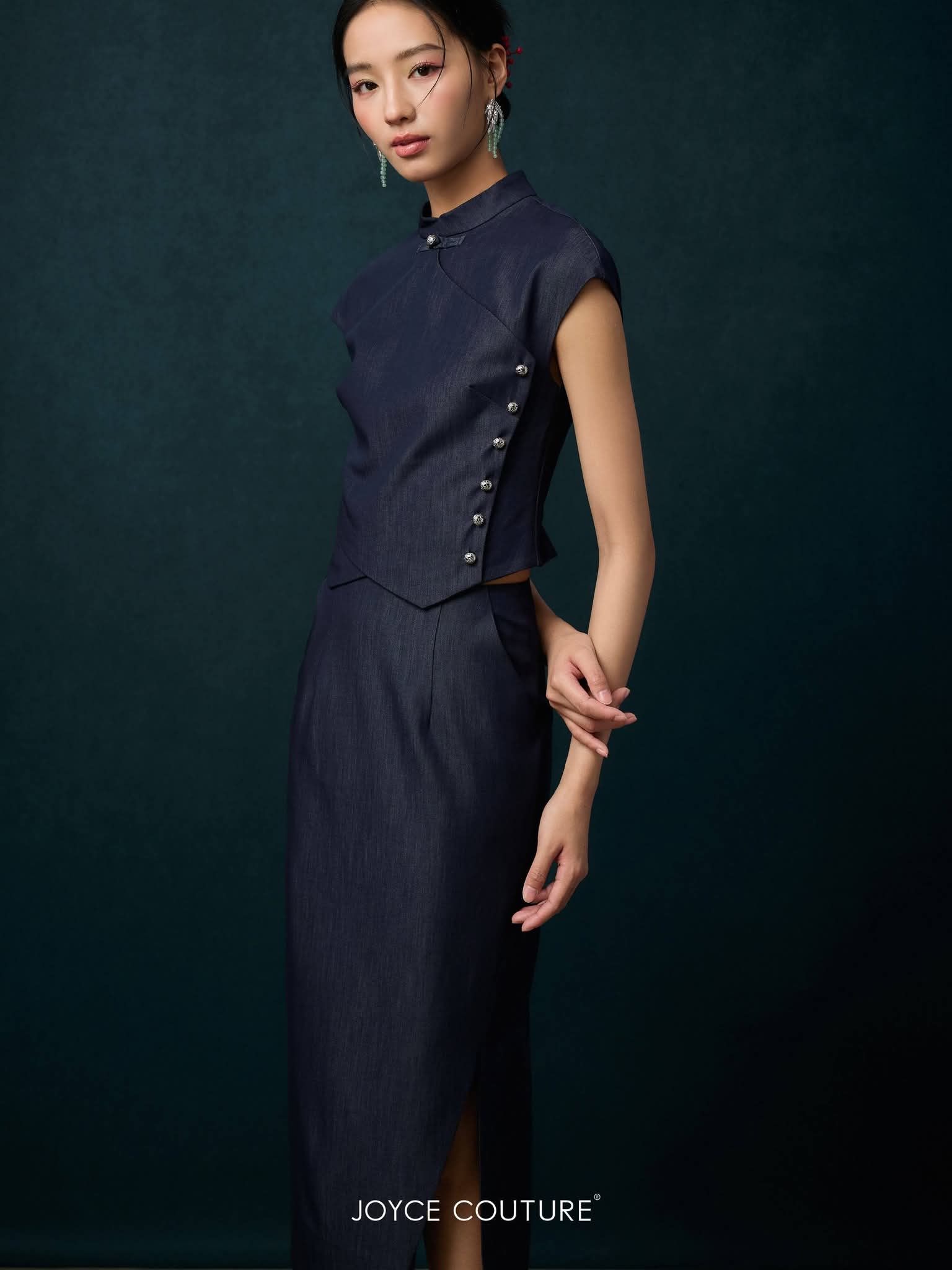 中长铅笔半裙 S0167