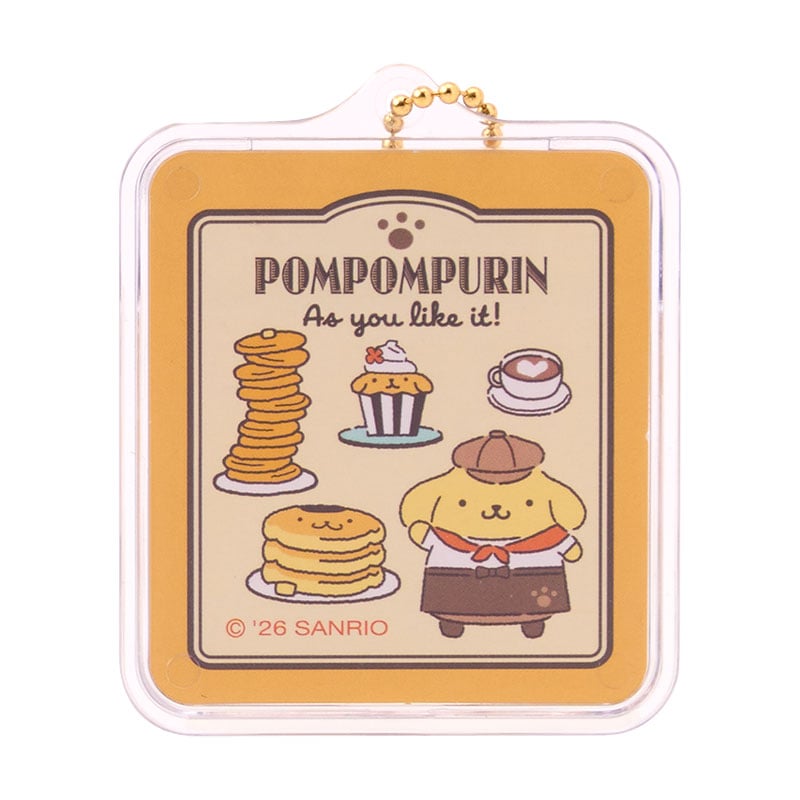 現貨｜Sanrio Pompompurin 布甸狗 店鋪系列 日版 迷你 微縮 模型 包裝 吊飾 掛飾 (64897-3)