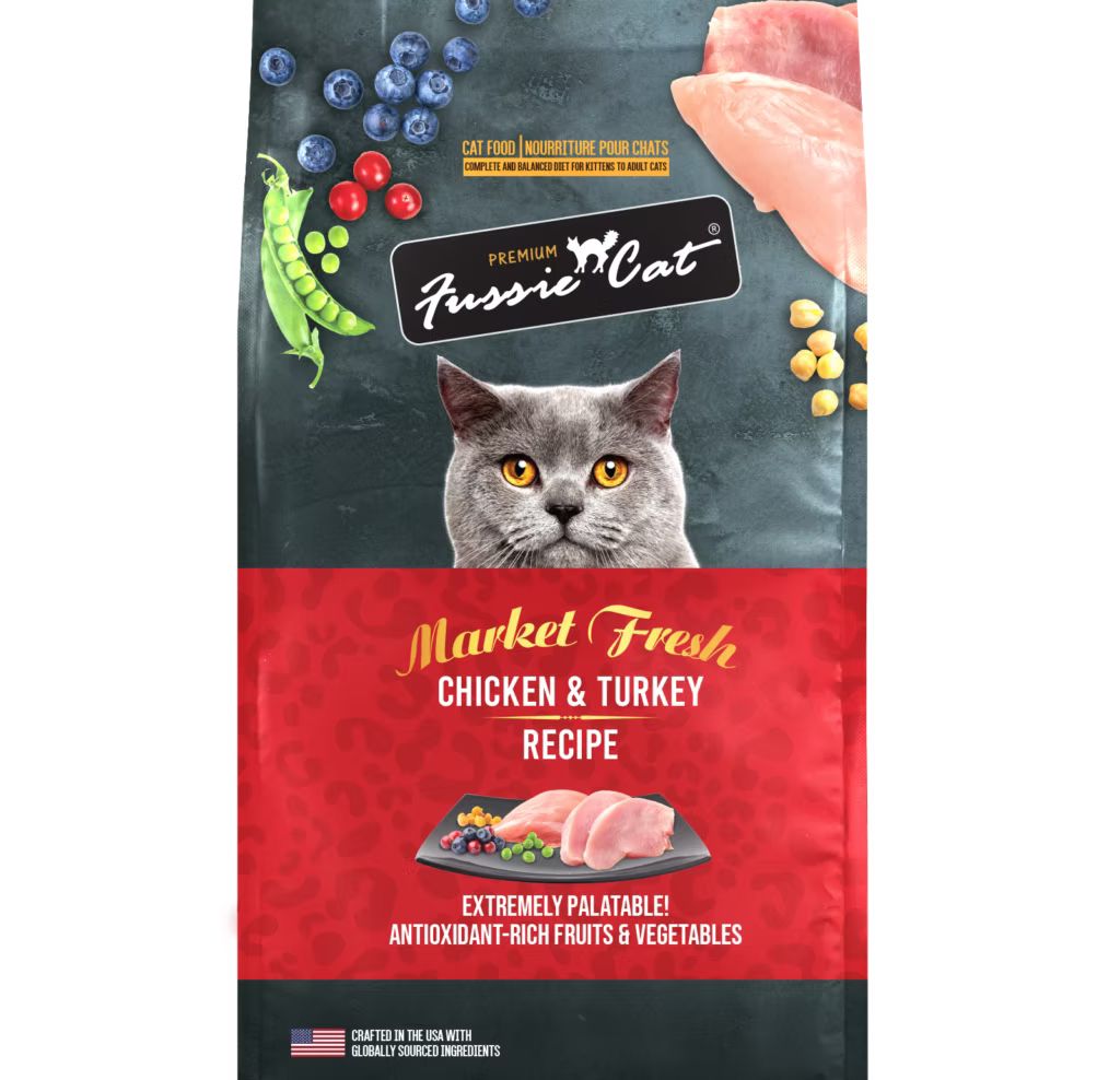 Fussie Cat 御膳貓 Market Fresh 市場鮮選 雞肉火雞肉配方 貓糧 幼貓成貓適用
