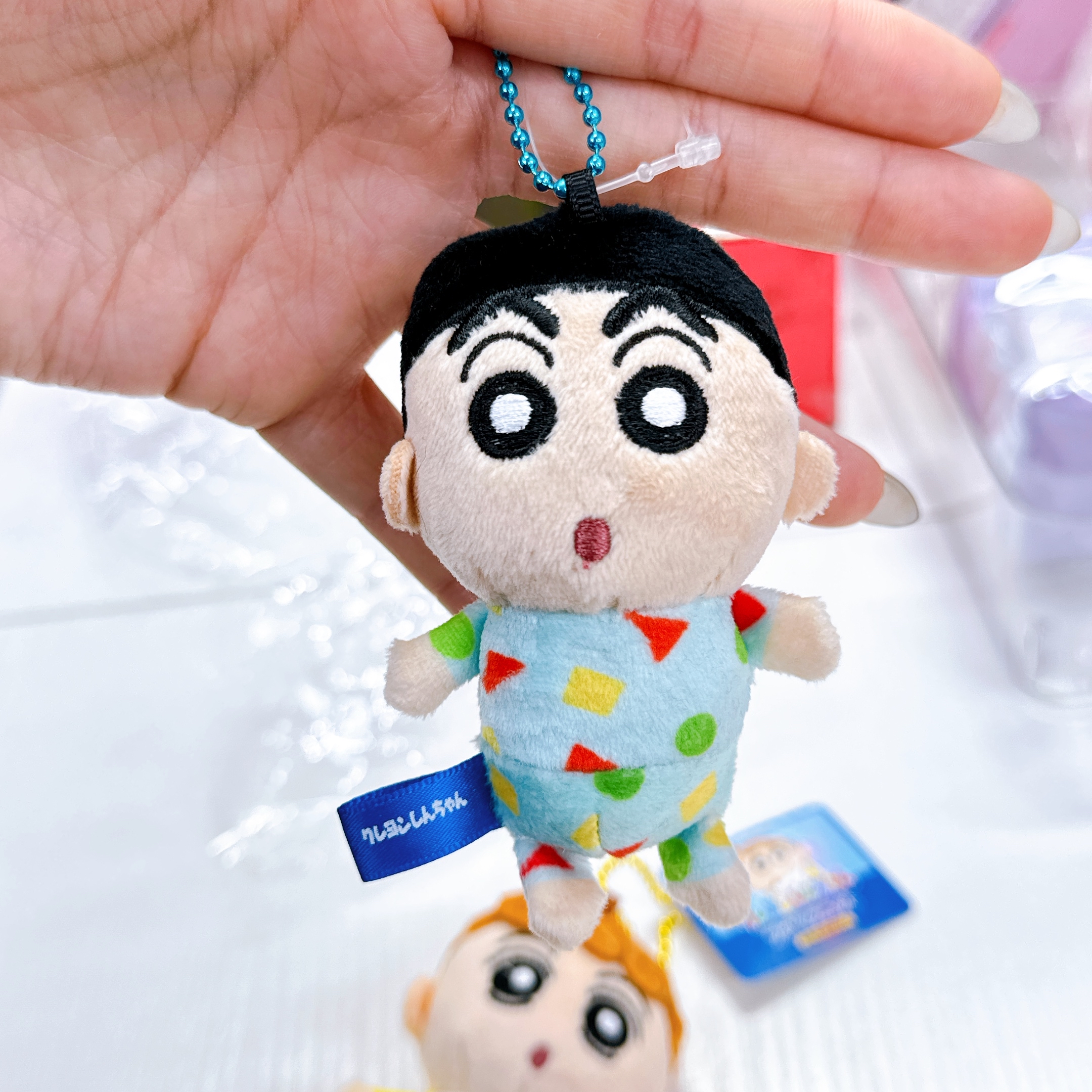 日本直送蠟筆小新 公仔鎖匙扣掛飾 