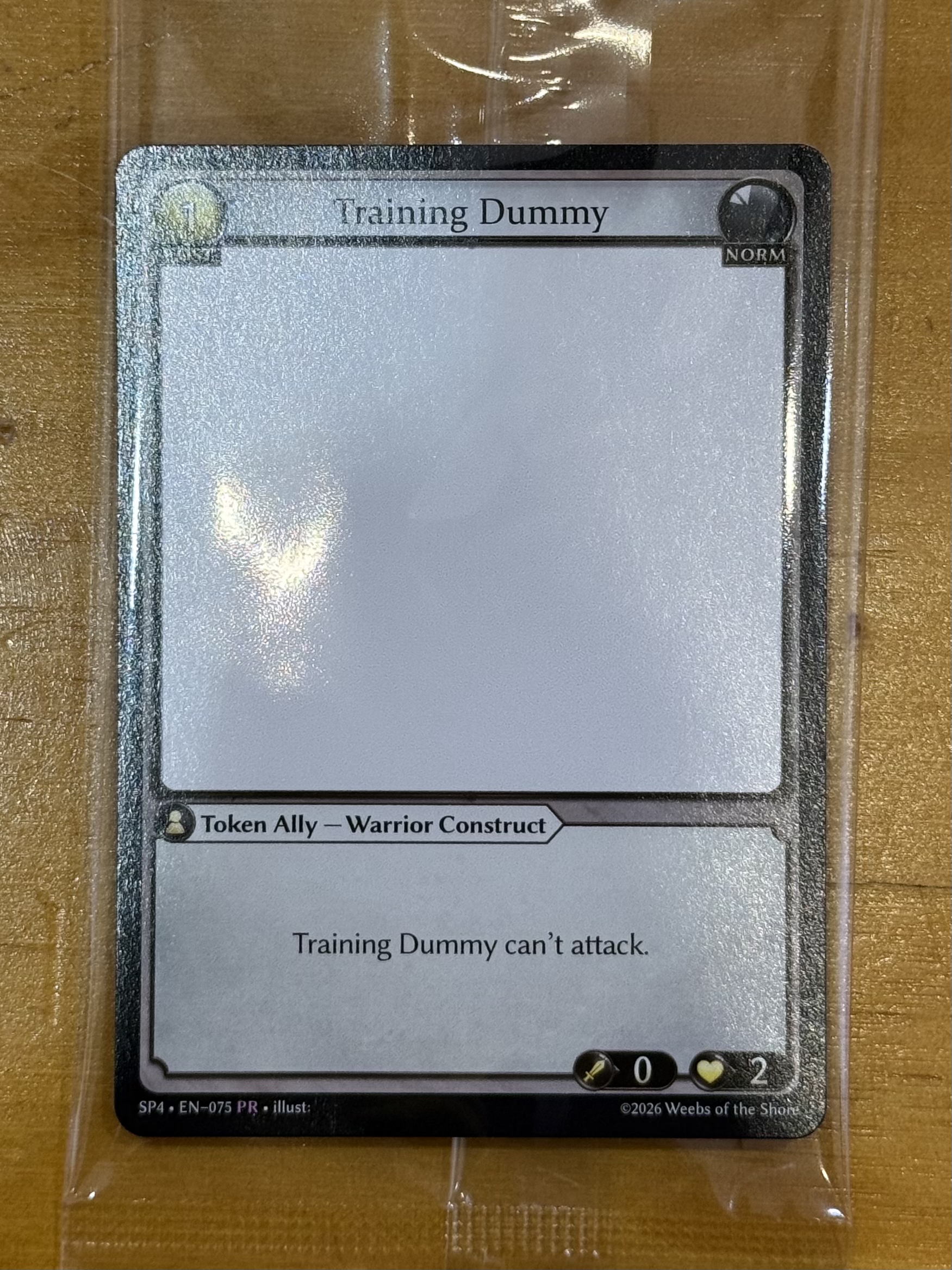 Training Dummy / SP4-075 (PR)