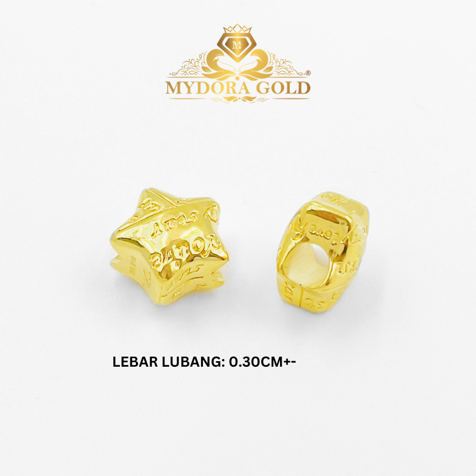 MYDORA Bead Lucky Star (5G) l EMAS 916/22K