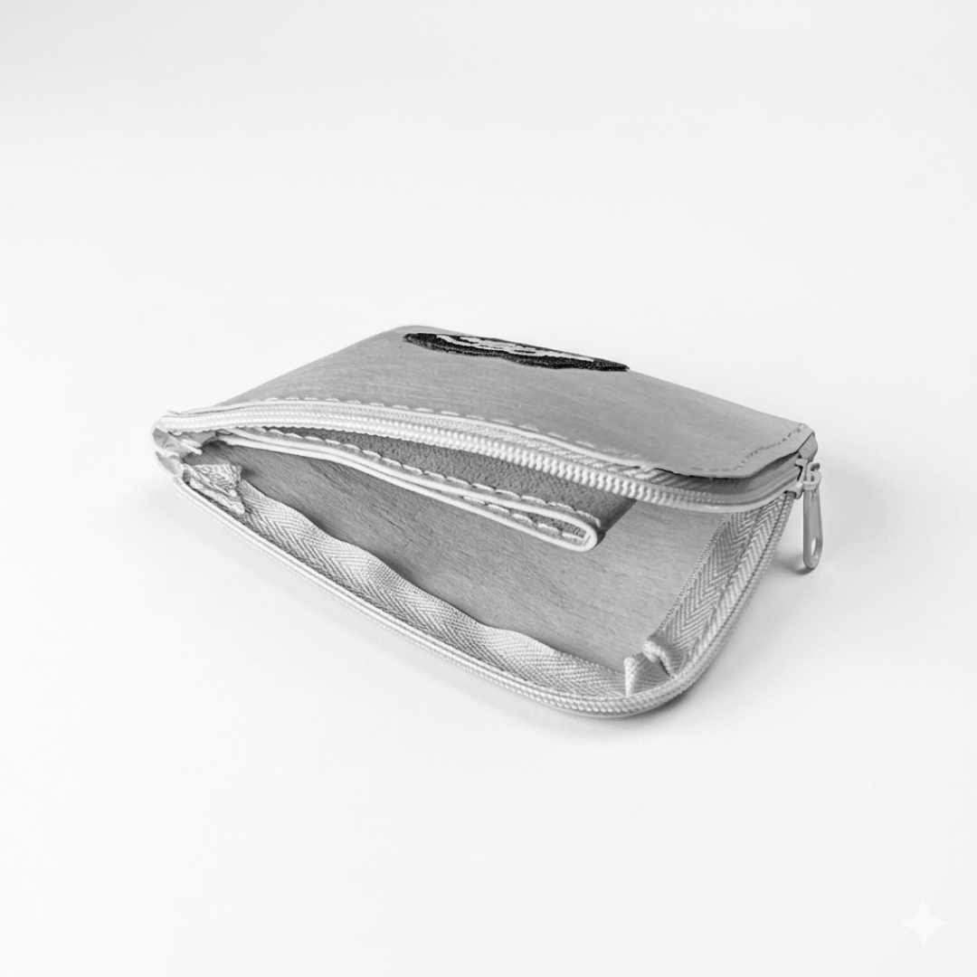 洗水牛皮散銀包