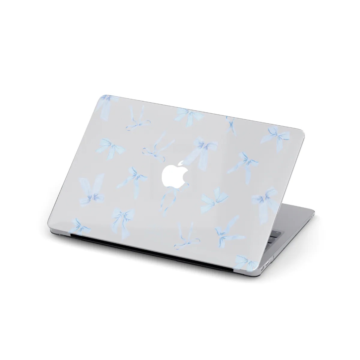 【The French Candy Floss *BLUE*】Transparent MacBook Protective Case