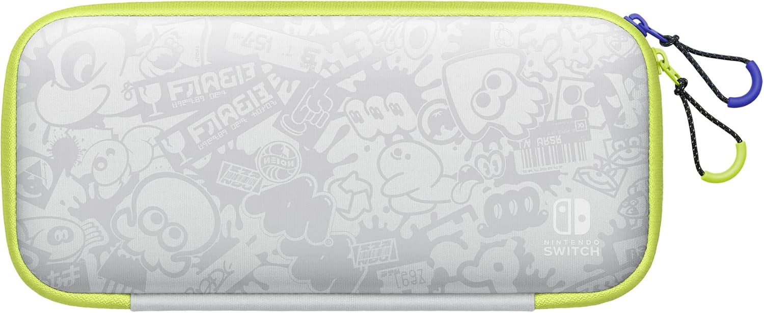 ＜特價＞ (行版) Nintendo Switch 便攜包 斯普拉遁3版 (附螢幕保護貼) NS Carrying Case & Screen Protector (Splatoon 3 Edition) 