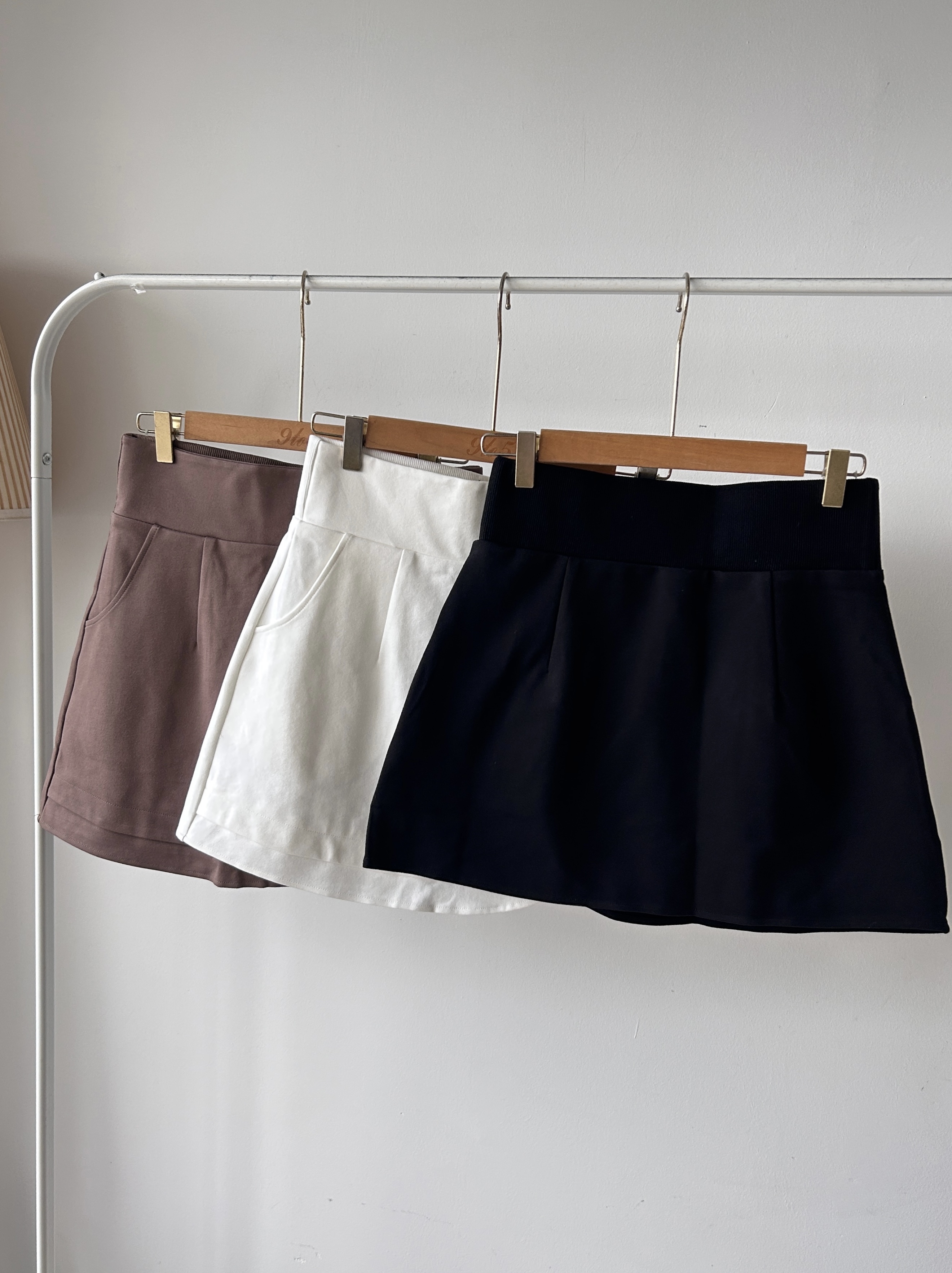 S1807 A Line Short Skirts - 3 colors