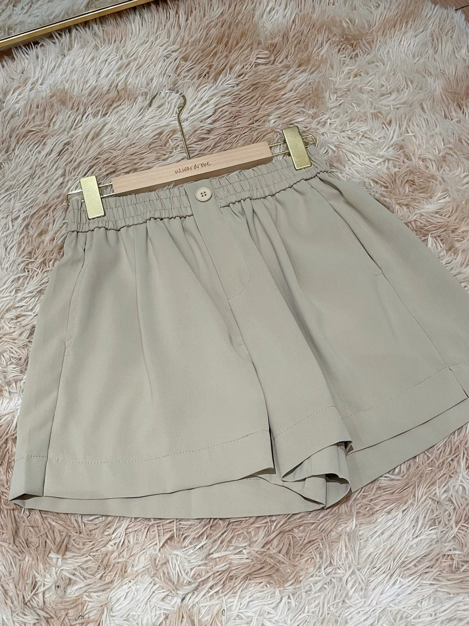 西装面料休闲日常短裤