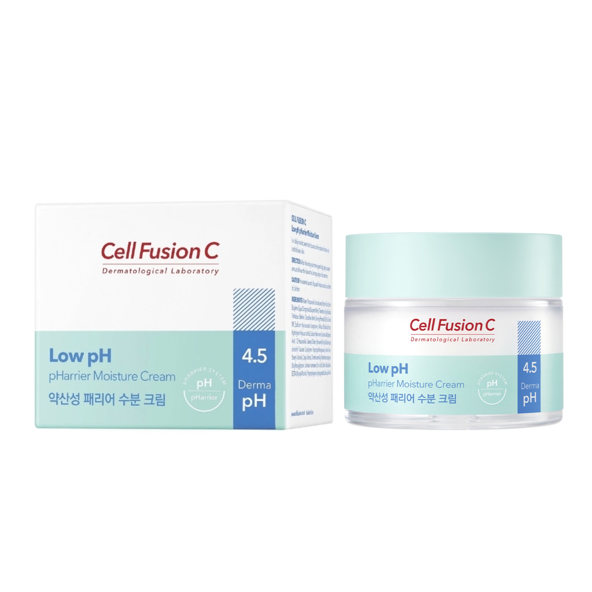 韓國Cell Fusion C Low pH pHarrier Moisture Cream 弱酸性屏障保濕霜  80ml