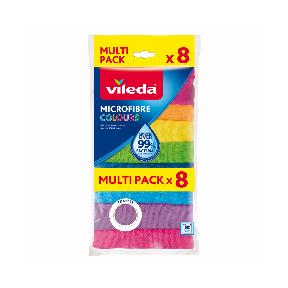 Vileda微力達強效全能抹布8片裝VL185975