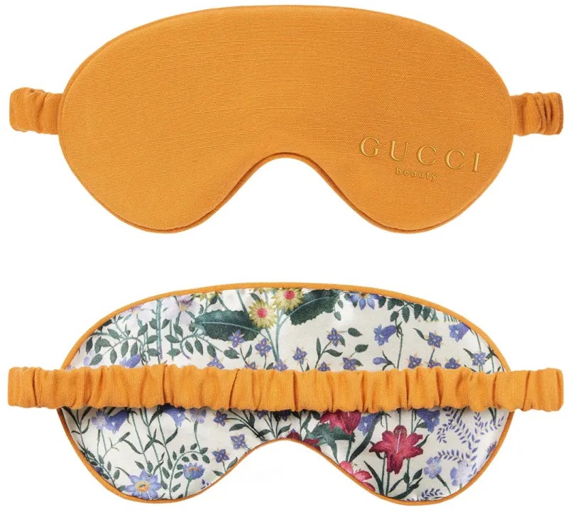 💯Gucci Beauty 橙色香水限定贈品眼罩