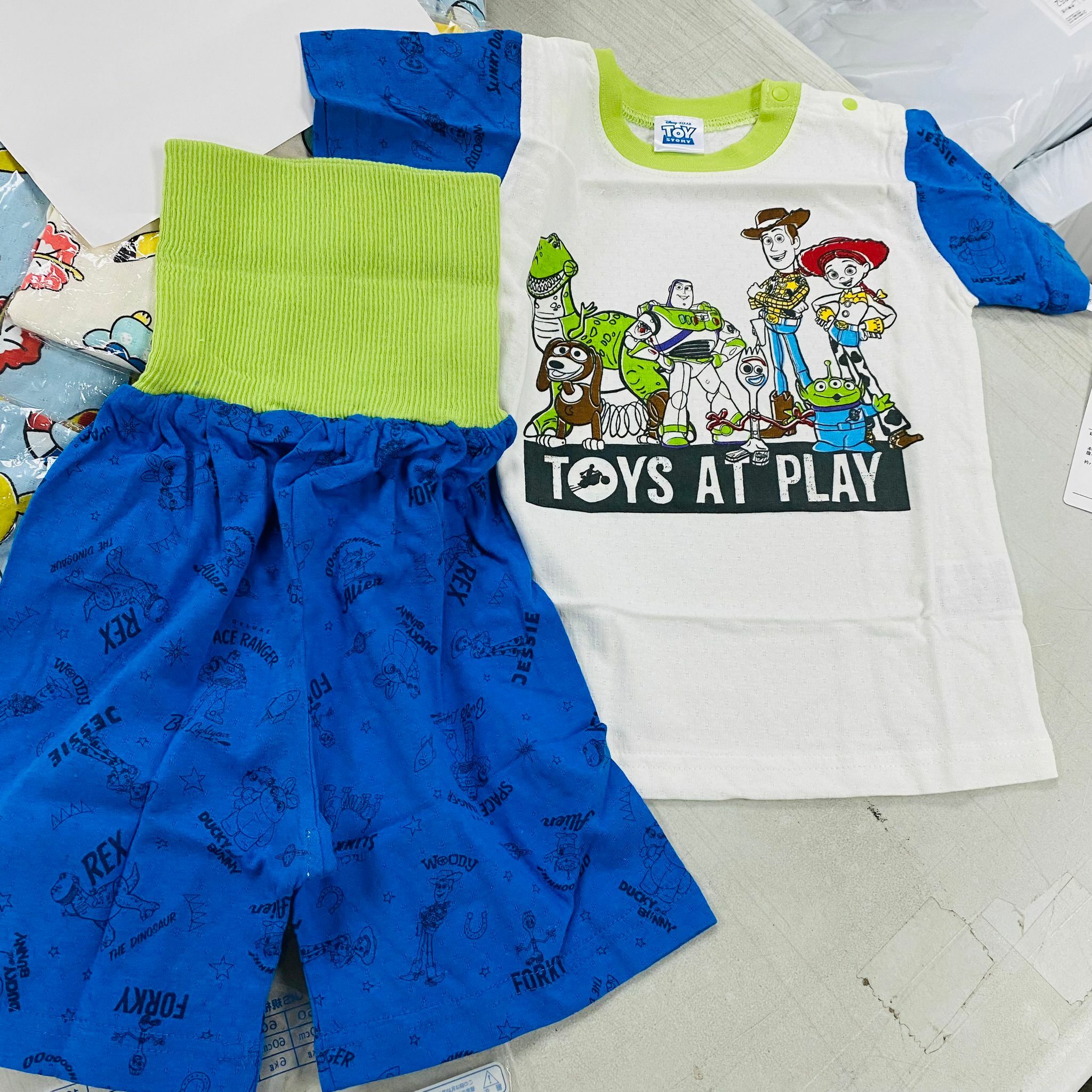 日本直送 - 純棉洞洞包肚睡衣 -1套 現貨