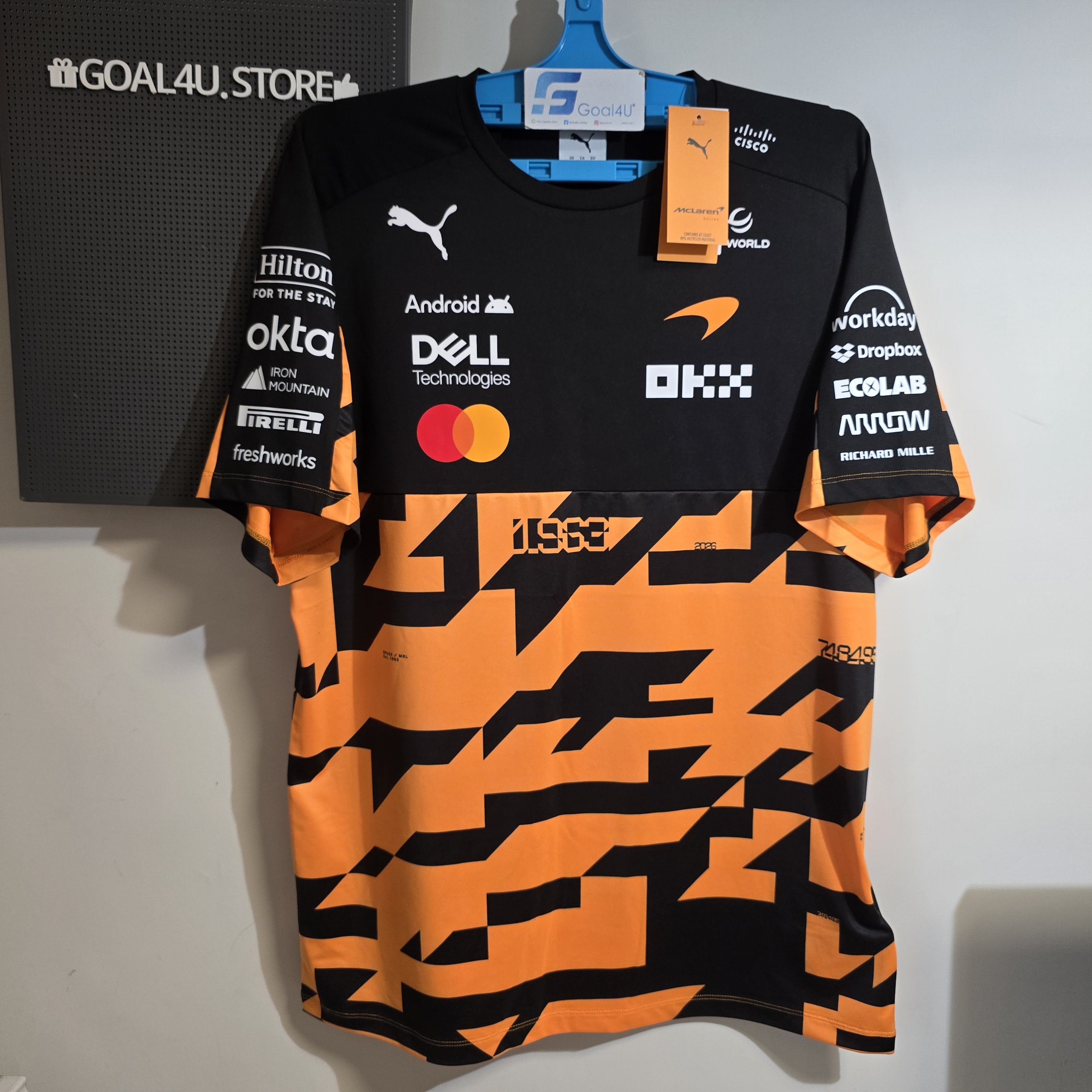 Puma F1 McLaren 麥拿倫車隊一千場大獎賽限量紀念 T 恤 701242720
