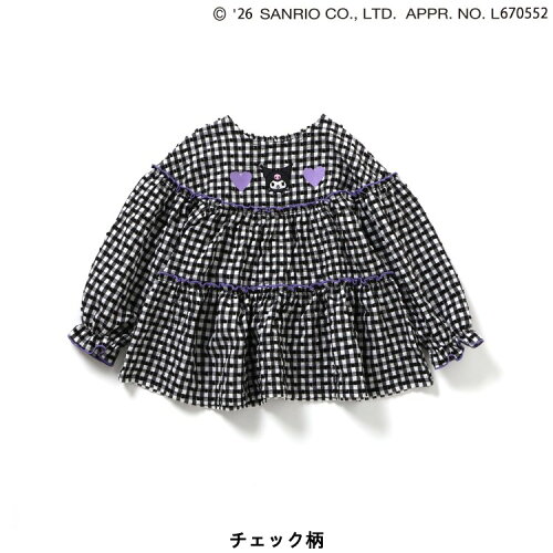 🆕【⭐訂購⭐】🇯🇵日本直送 🌀#Sanrio 蓬鬆可愛 層疊式 荷葉邊 刺繡上衣［2款選］ 🌀[ELHA-0078][260920]