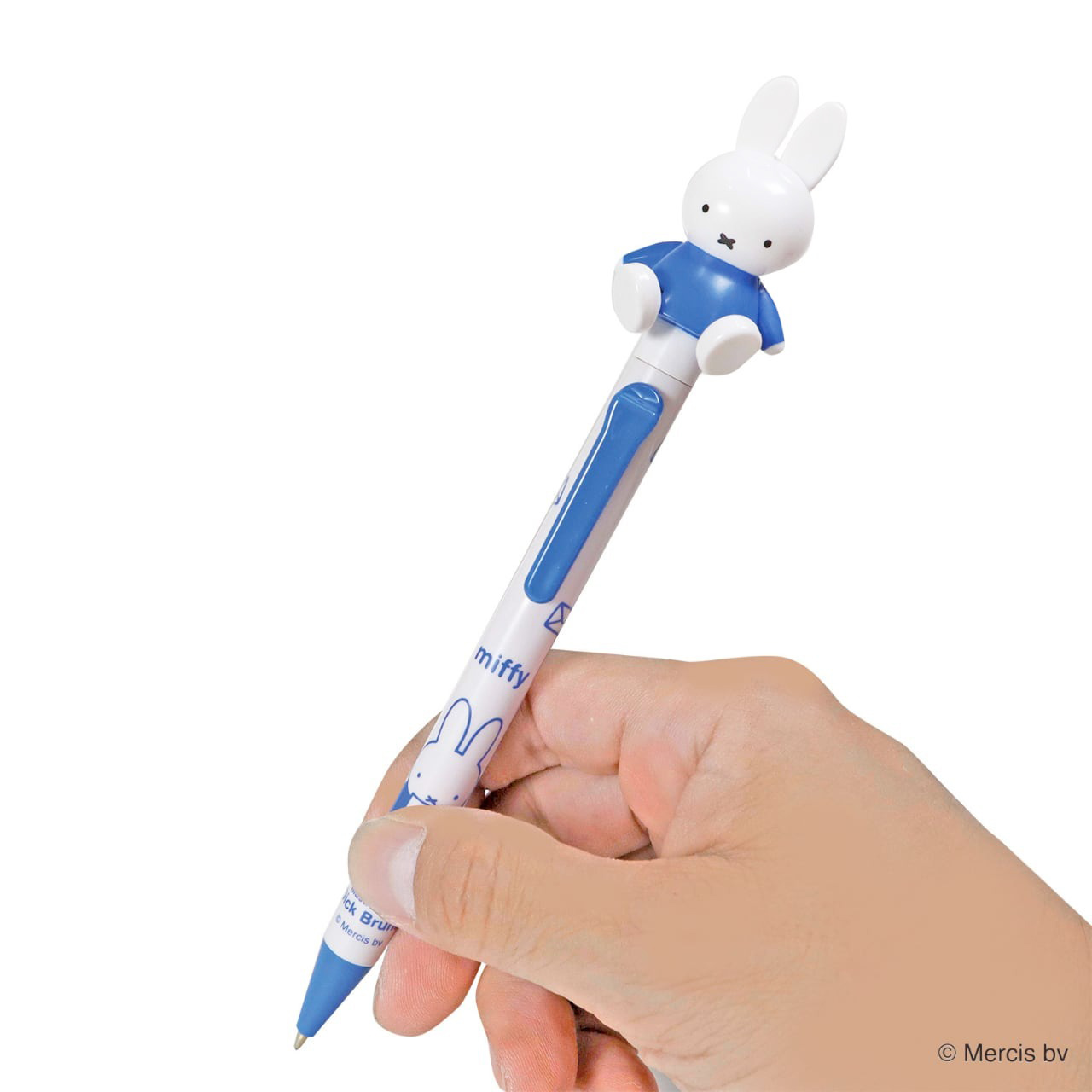 Miffy 日本製 0.7mm 黑色 原子筆 按掣Miffy手腳會上下郁動 (EB417)