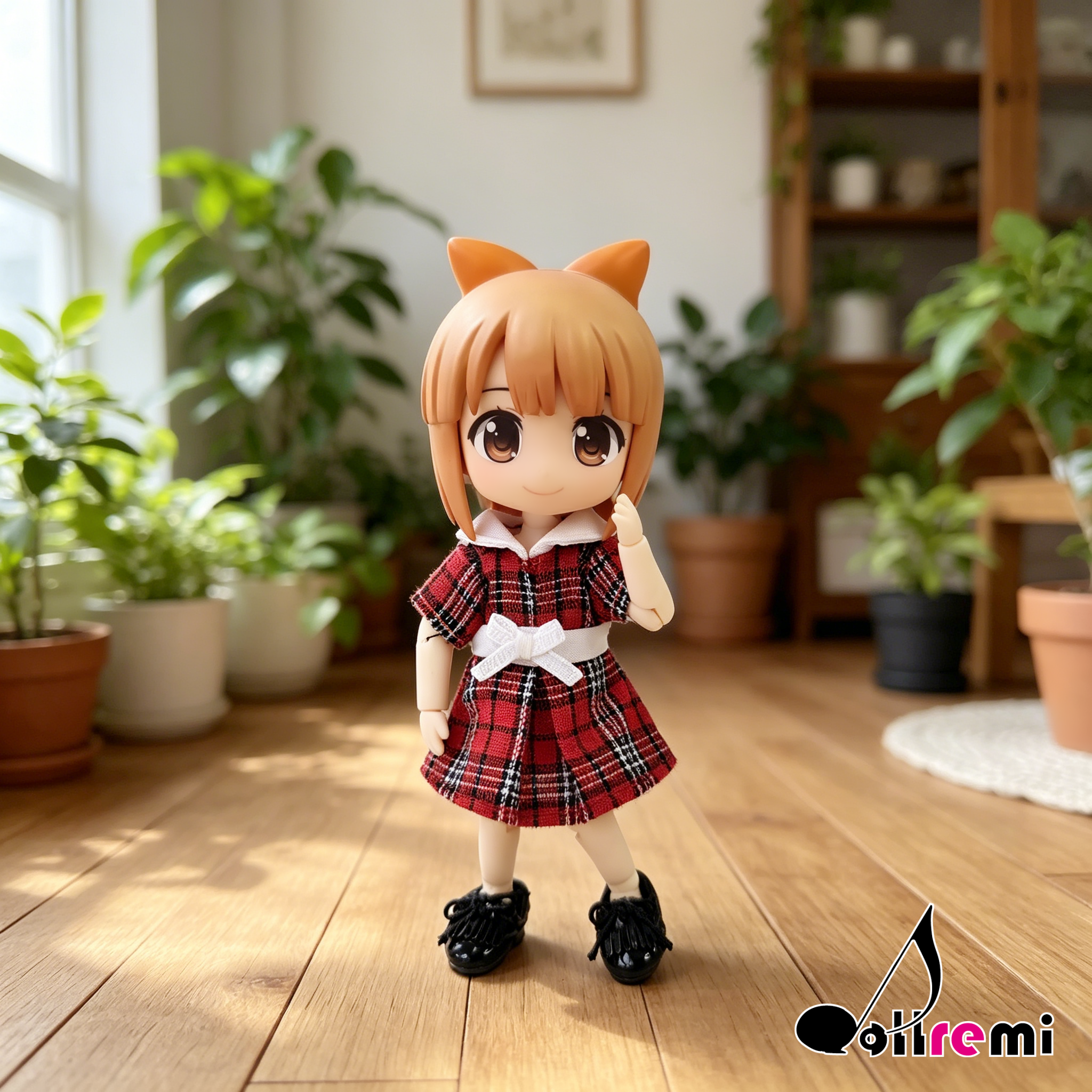 【dollremi】(OB0889) 格子連身裙 Plaid Dress