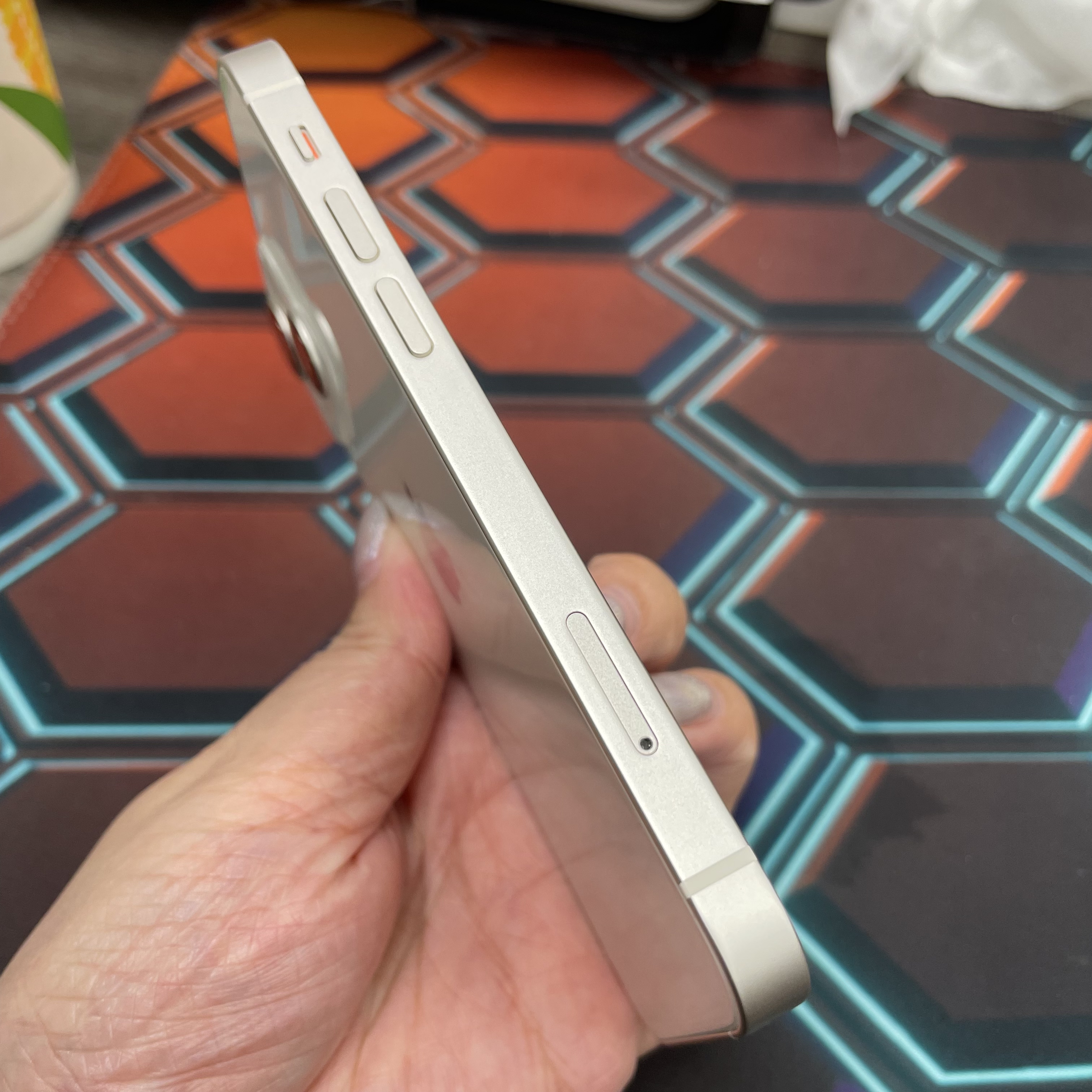 *7153 13 mini 完美機 512GB 電100 白色 white